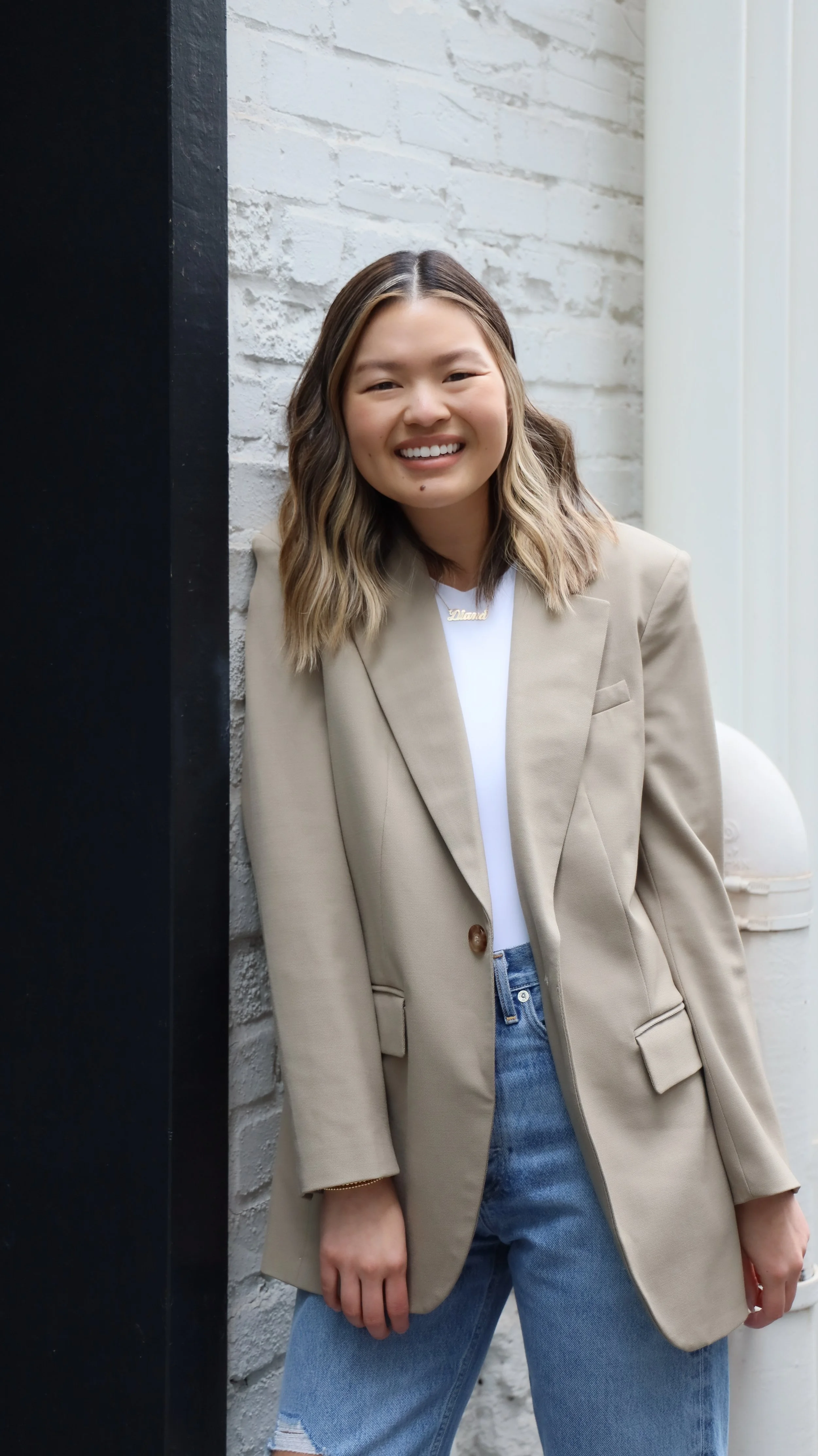 Diana Mai Carlson's professional headshots at Dairy Block, Denver, by Nicole Schmiedl