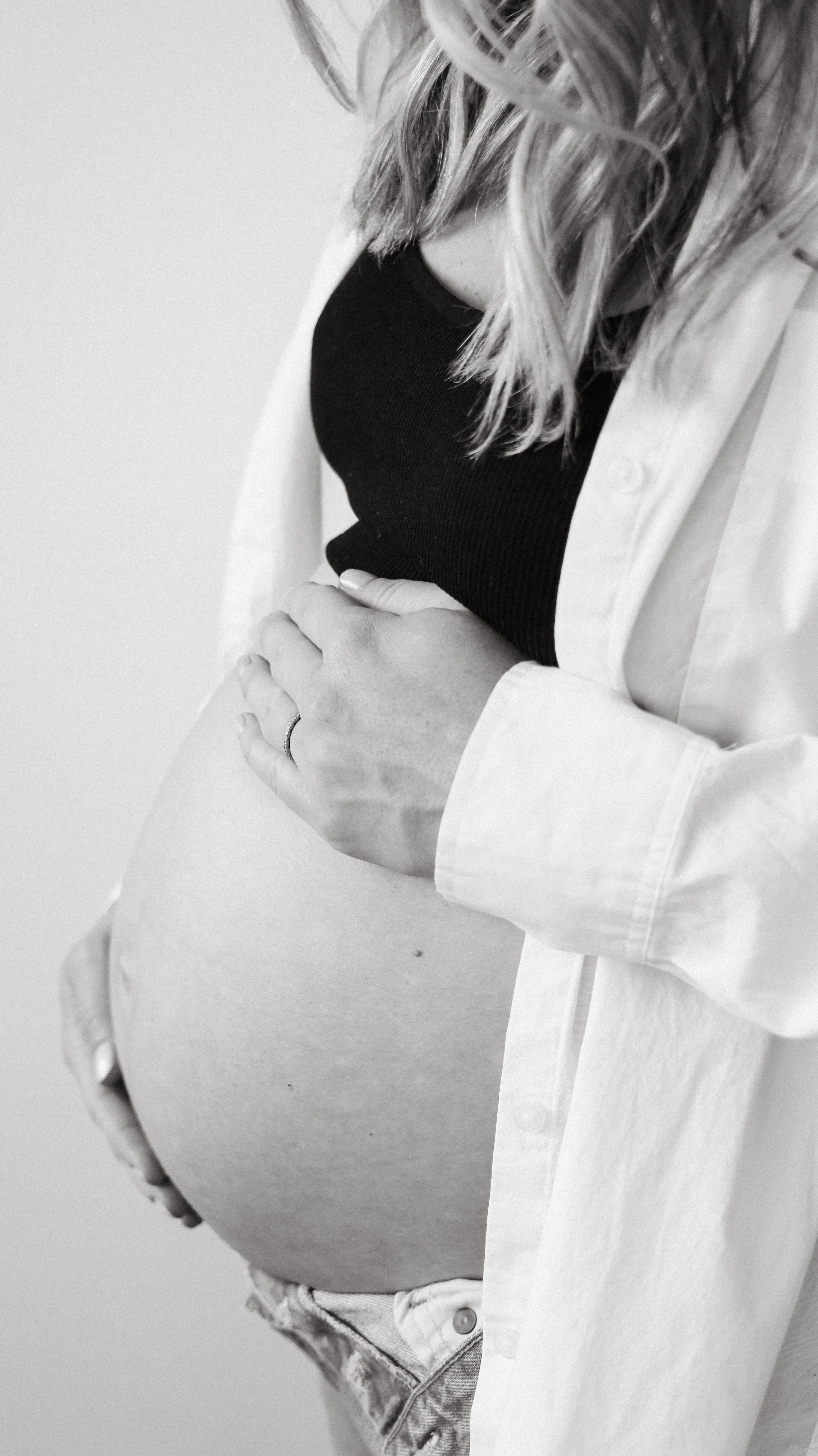 Dove Maternity Photography Session by Nicole Schmiedl at Realm in Denver, CO 