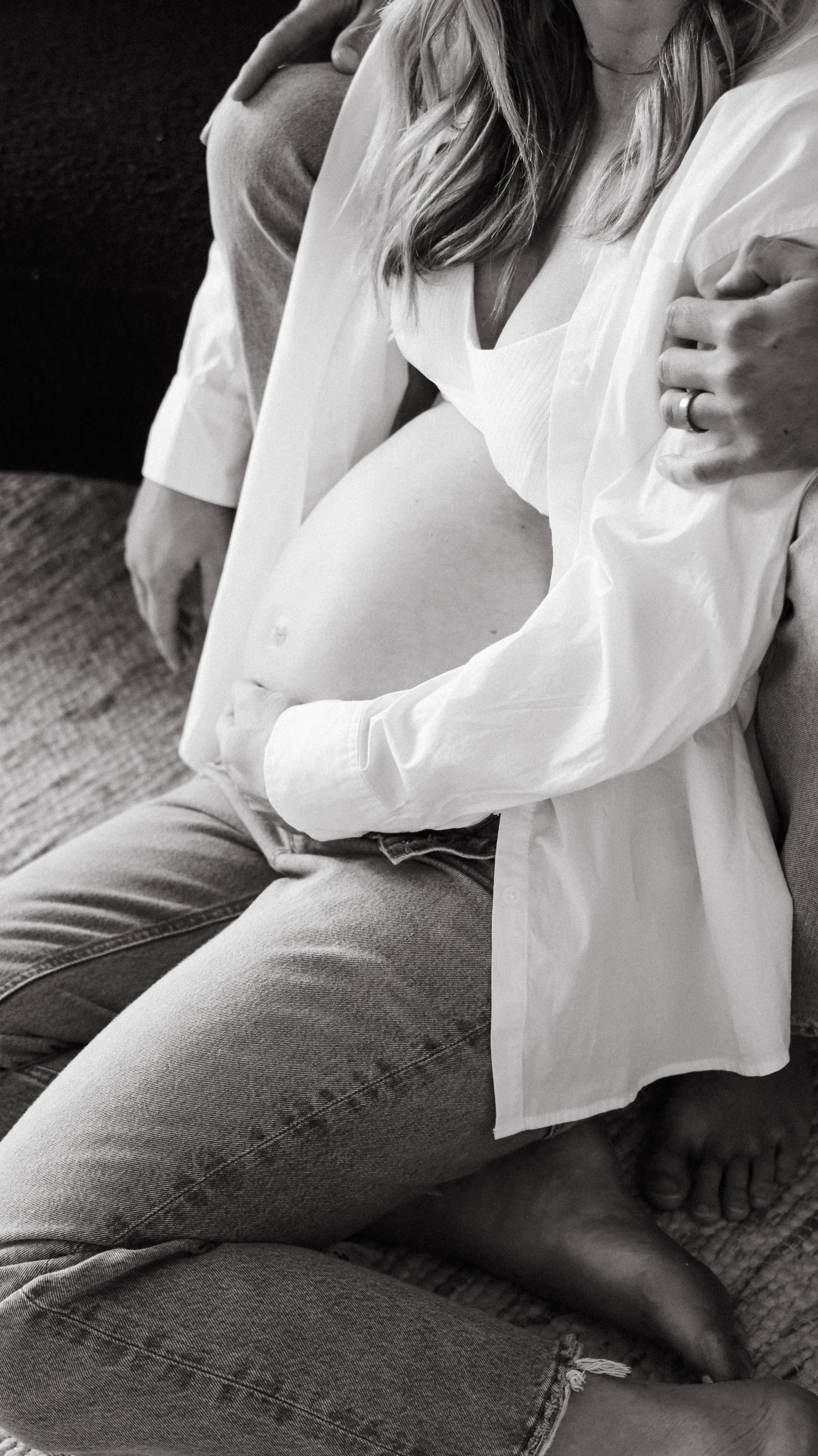 Dove Maternity Photography Session by Nicole Schmiedl at Realm in Denver, CO 