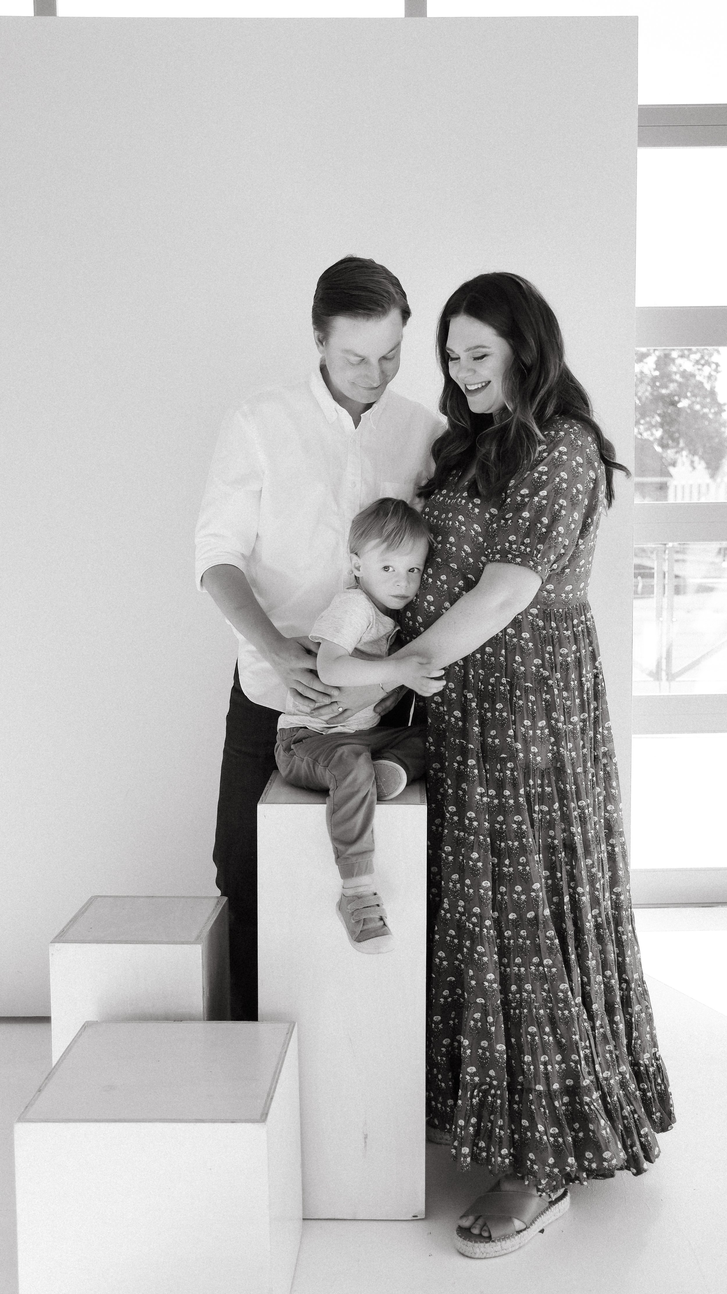 Youngblade Family and Maternity photography by Nicole Schmiedl at Realm Denver, CO