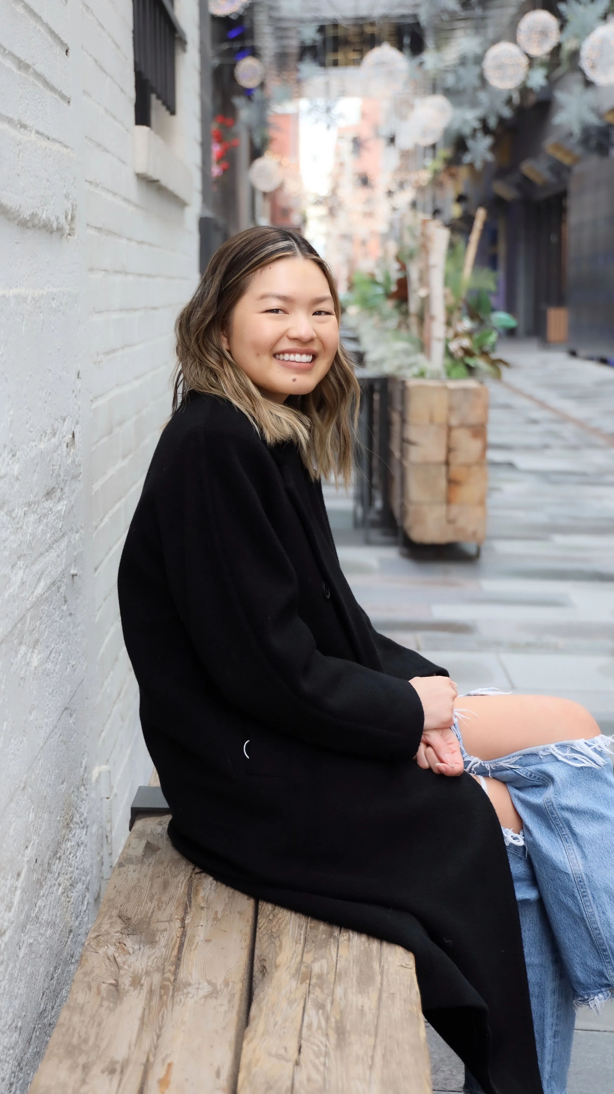 Diana Mai Carlson's professional headshots at Dairy Block, Denver, by Nicole Schmiedl