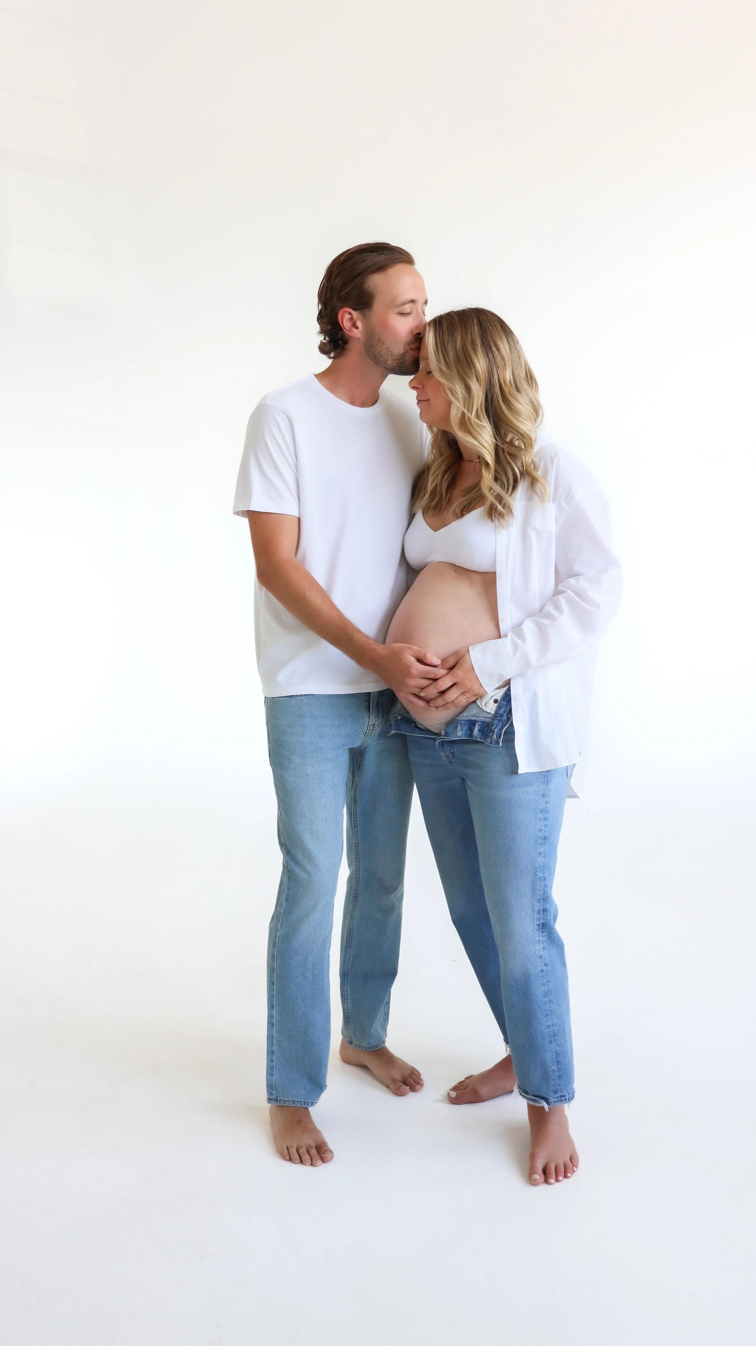 Dove Maternity Photography Session by Nicole Schmiedl at Realm in Denver, CO 
