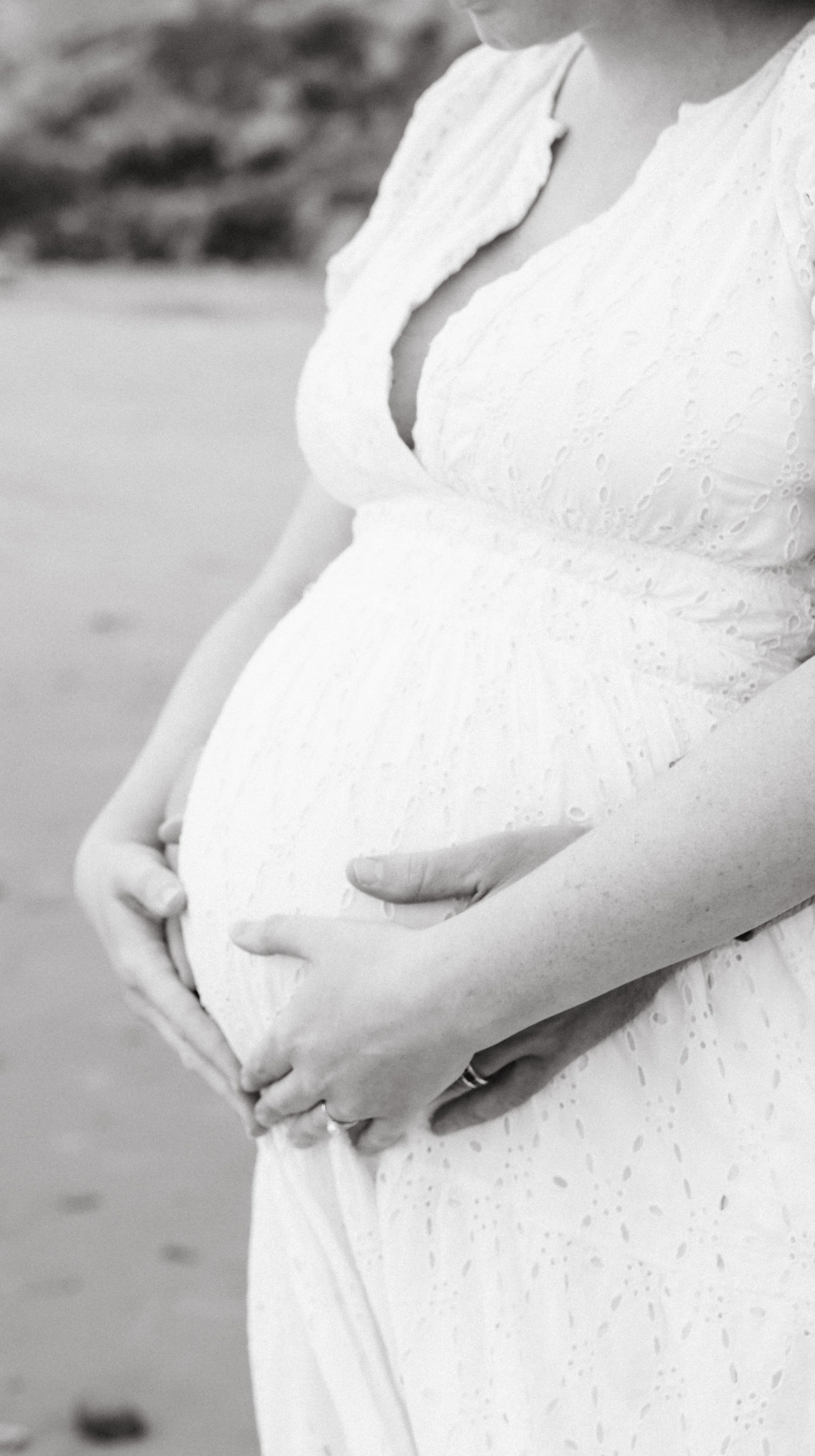 Nicole Schmiedl Maternity Photography: Perlin Family's Beautiful Santa Barbara Beach Portrait
