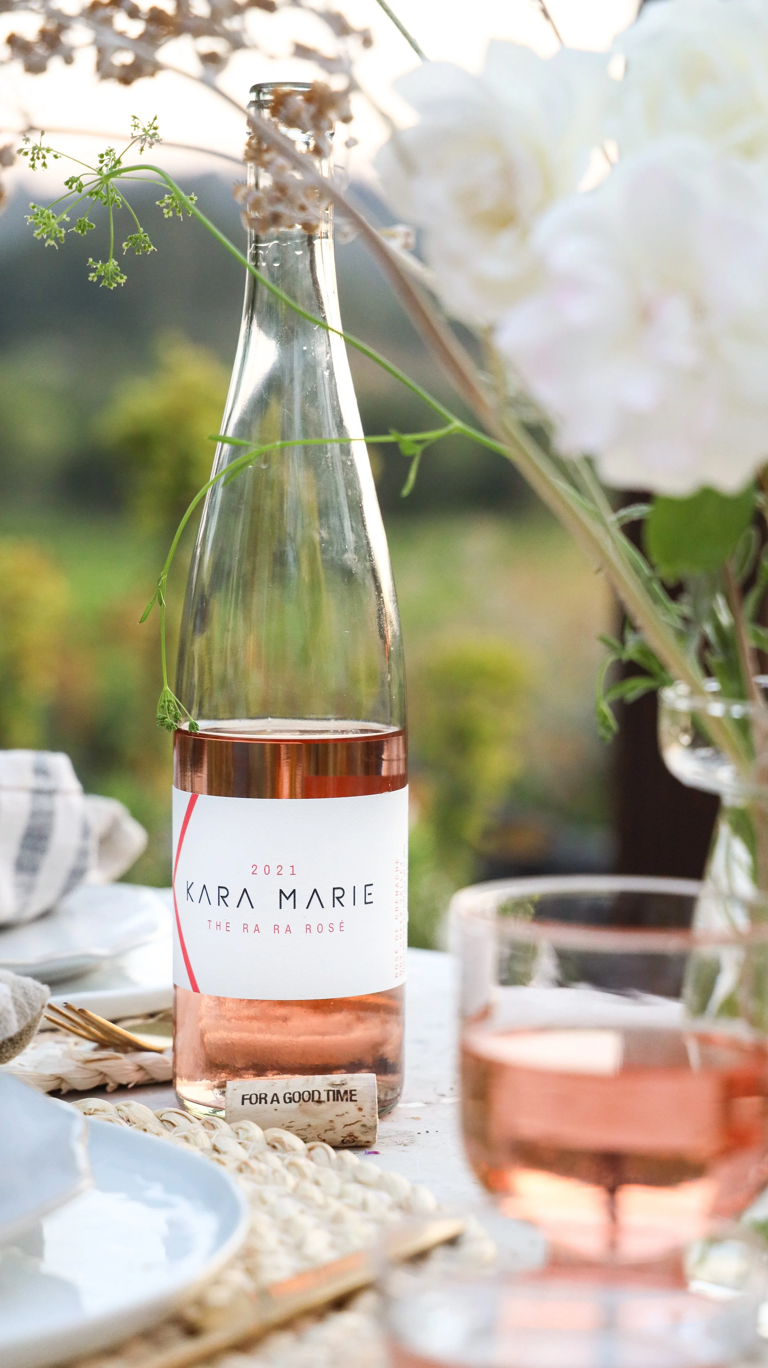 Karie Marie Wines Ra Ra Rose by Nicole Schmiedl