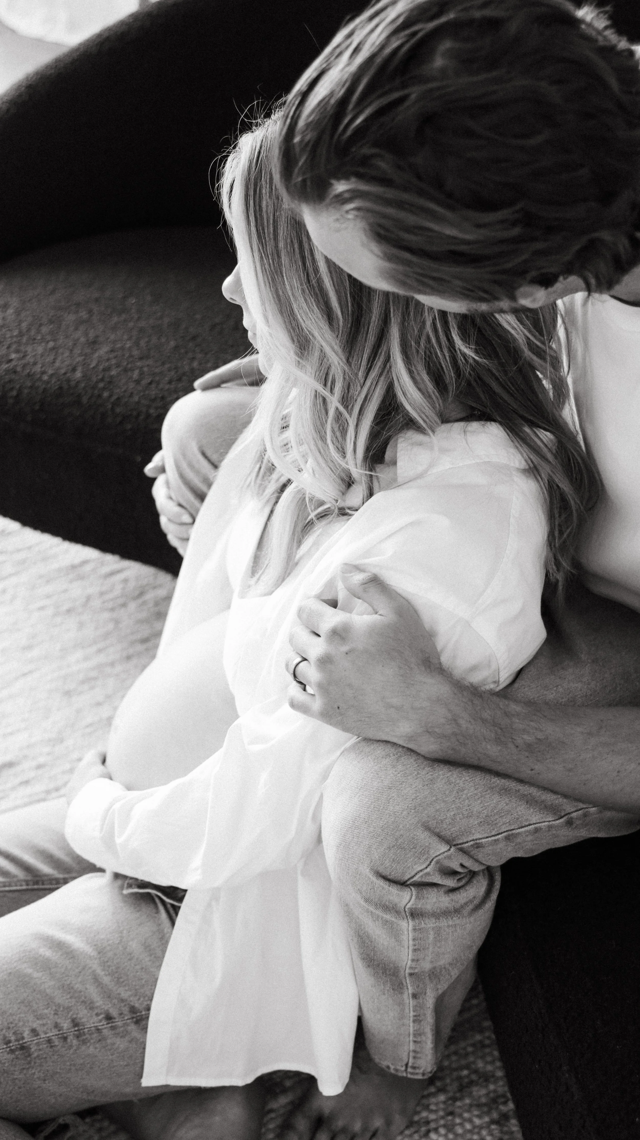 Dove Maternity Photography Session by Nicole Schmiedl at Realm in Denver, CO 