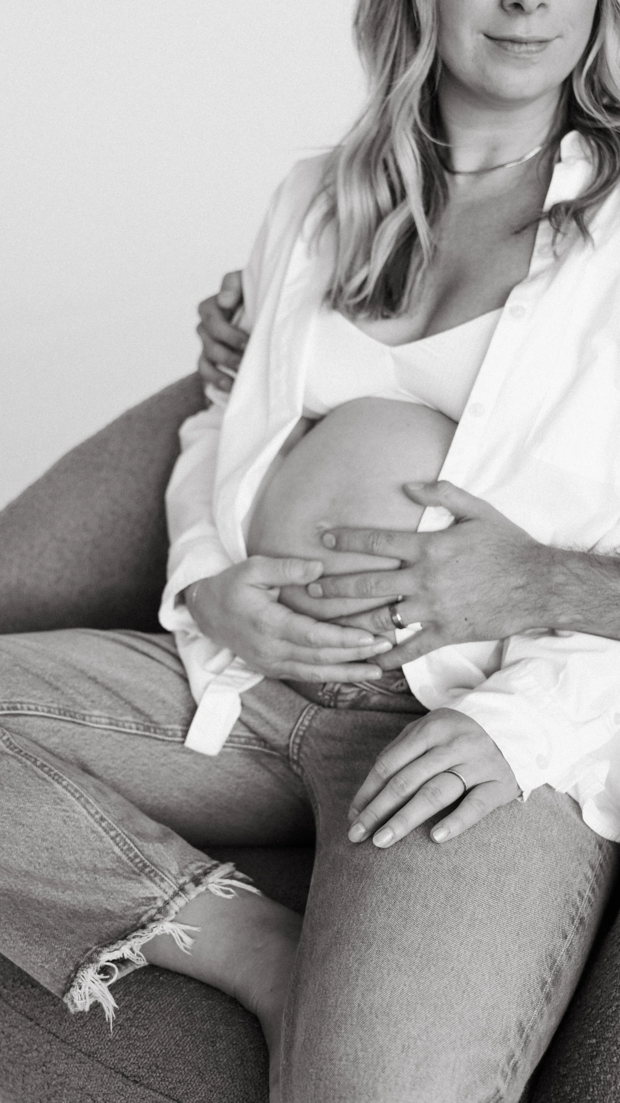 Dove Maternity Photography Session by Nicole Schmiedl at Realm in Denver, CO 