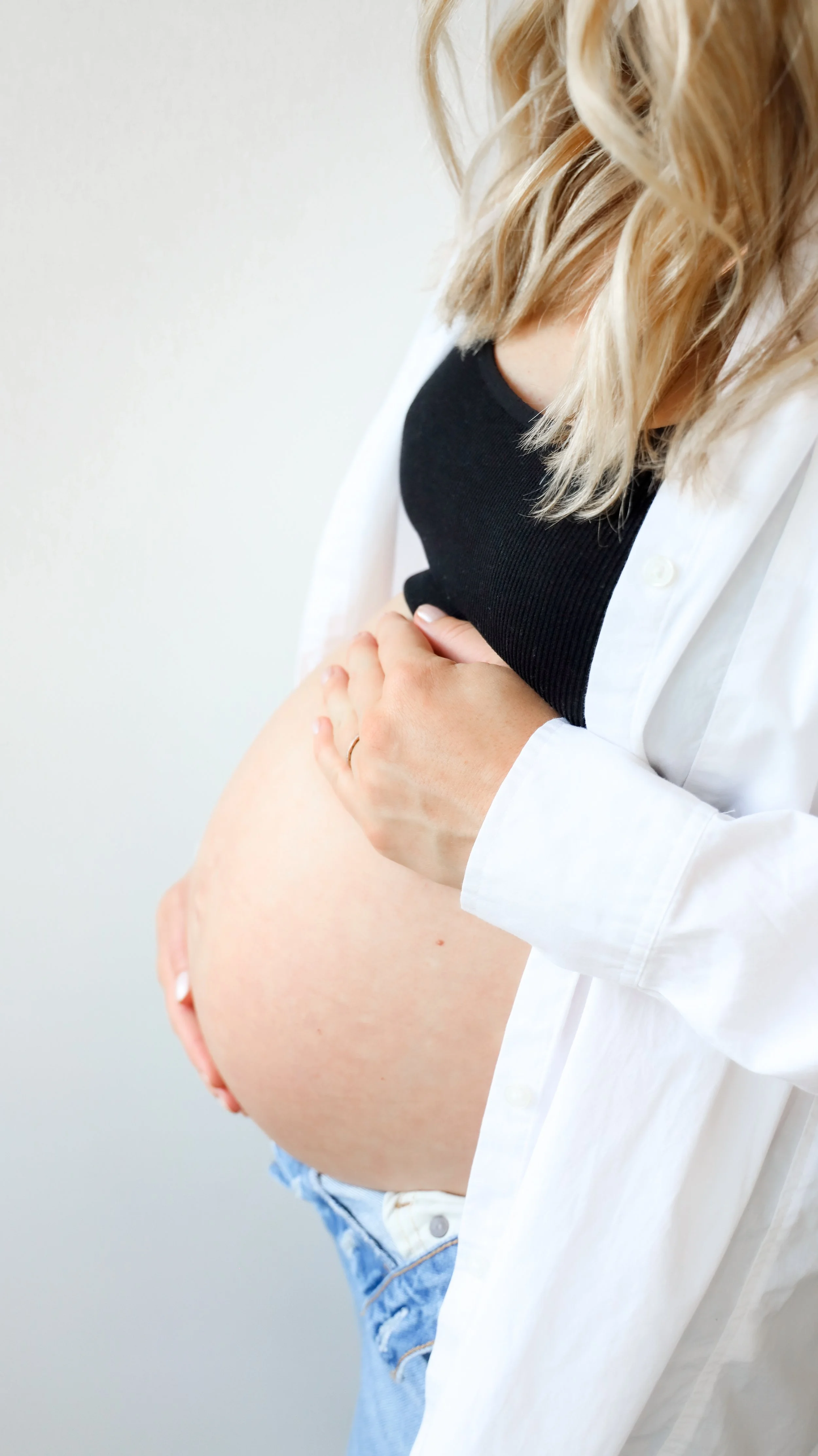 Dove Maternity Photography Session by Nicole Schmiedl at Realm in Denver, CO 