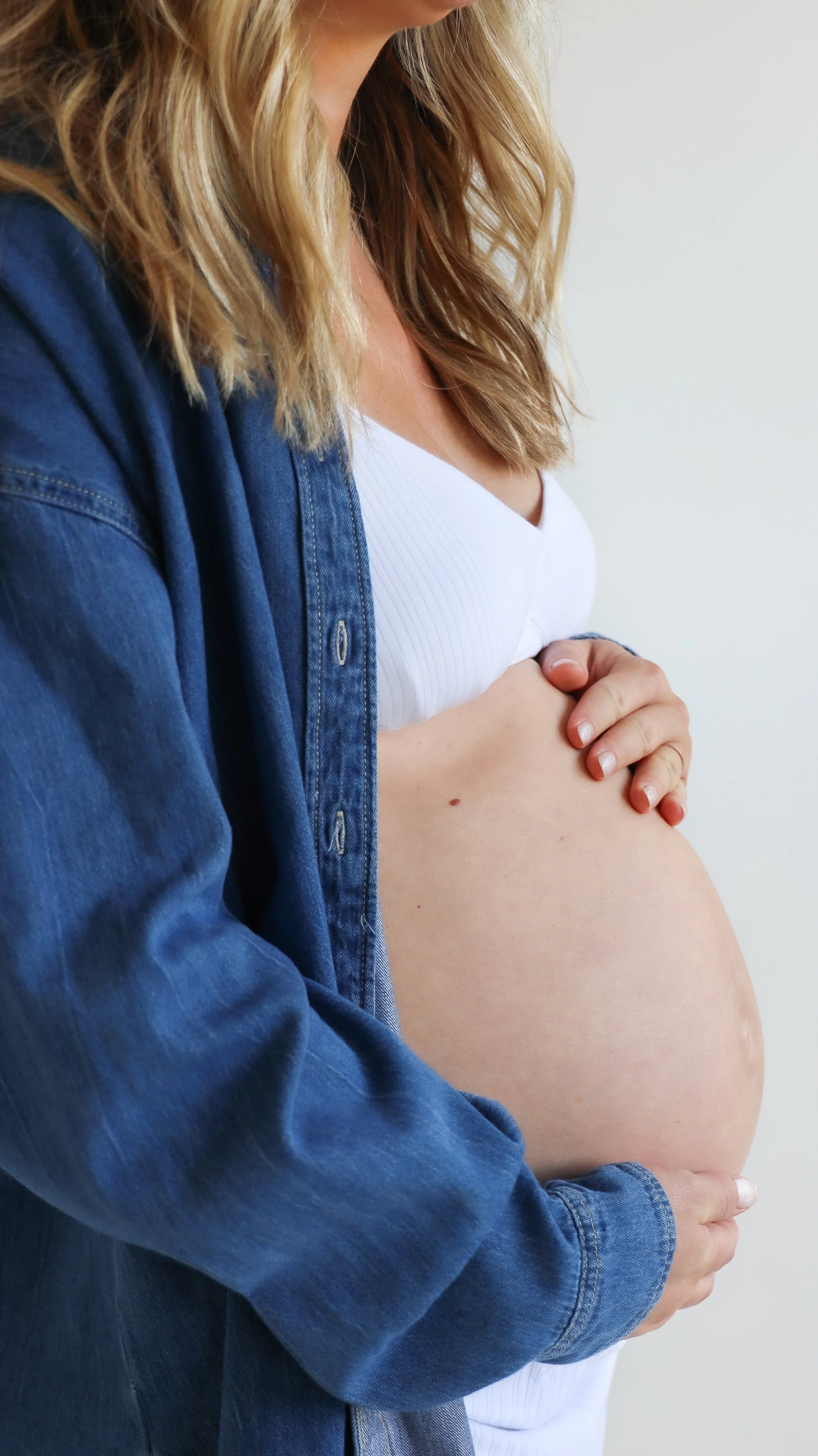 Dove Maternity Photography Session by Nicole Schmiedl at Realm in Denver, CO 