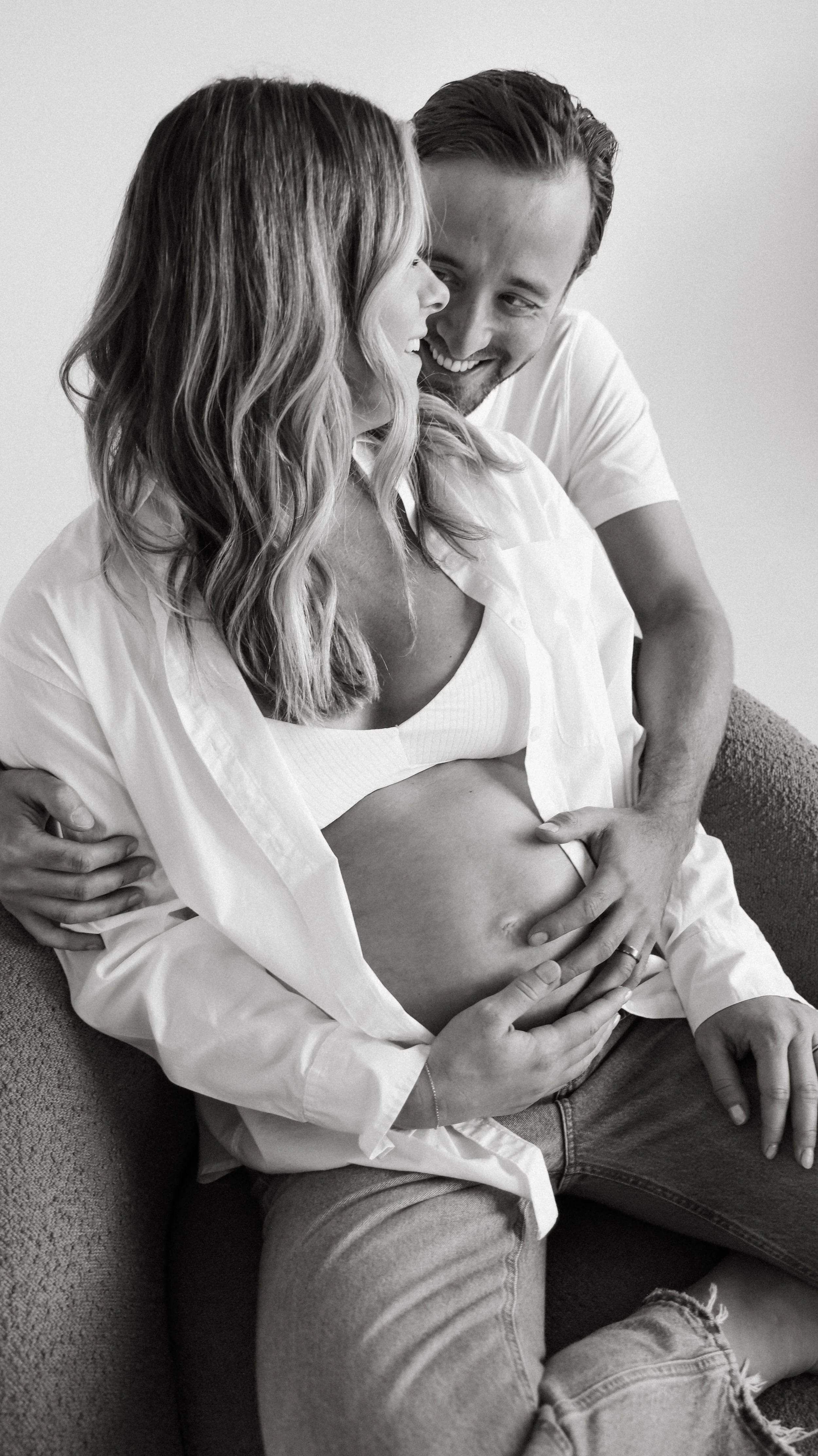 Dove Maternity Photography Session by Nicole Schmiedl at Realm in Denver, CO 