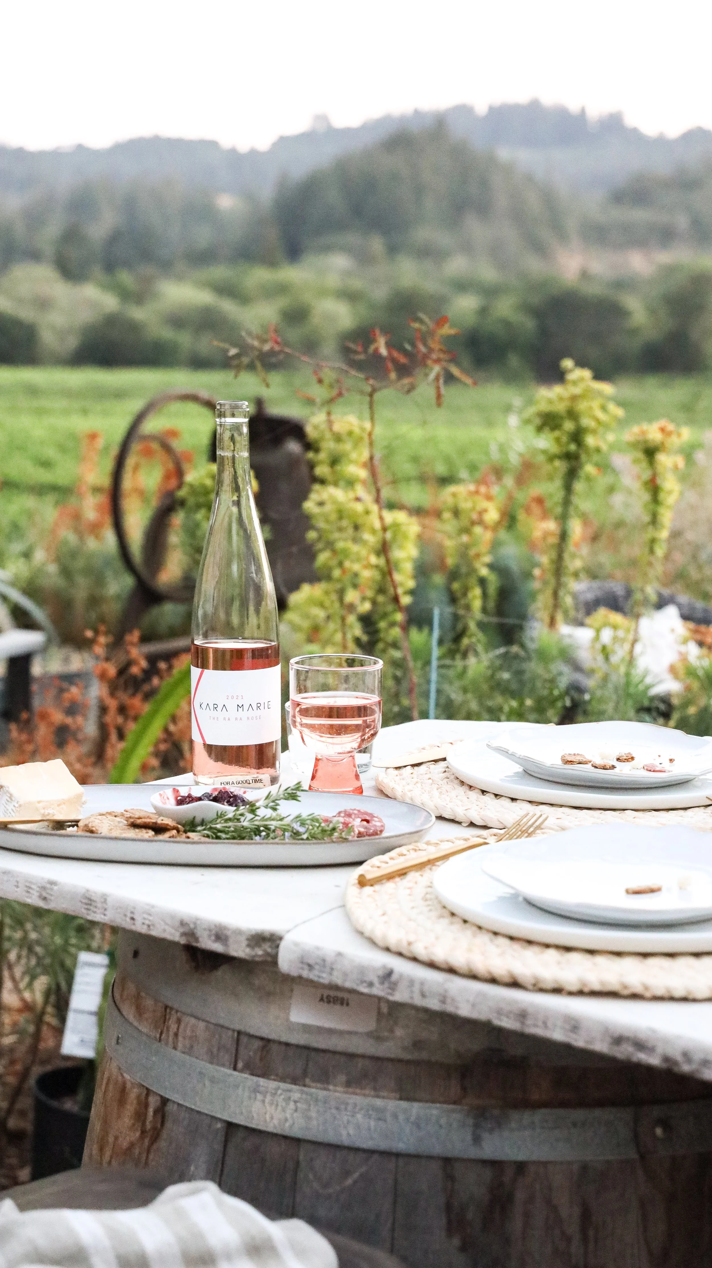 Karie Marie Wines Ra Ra Rose by Nicole Schmiedl