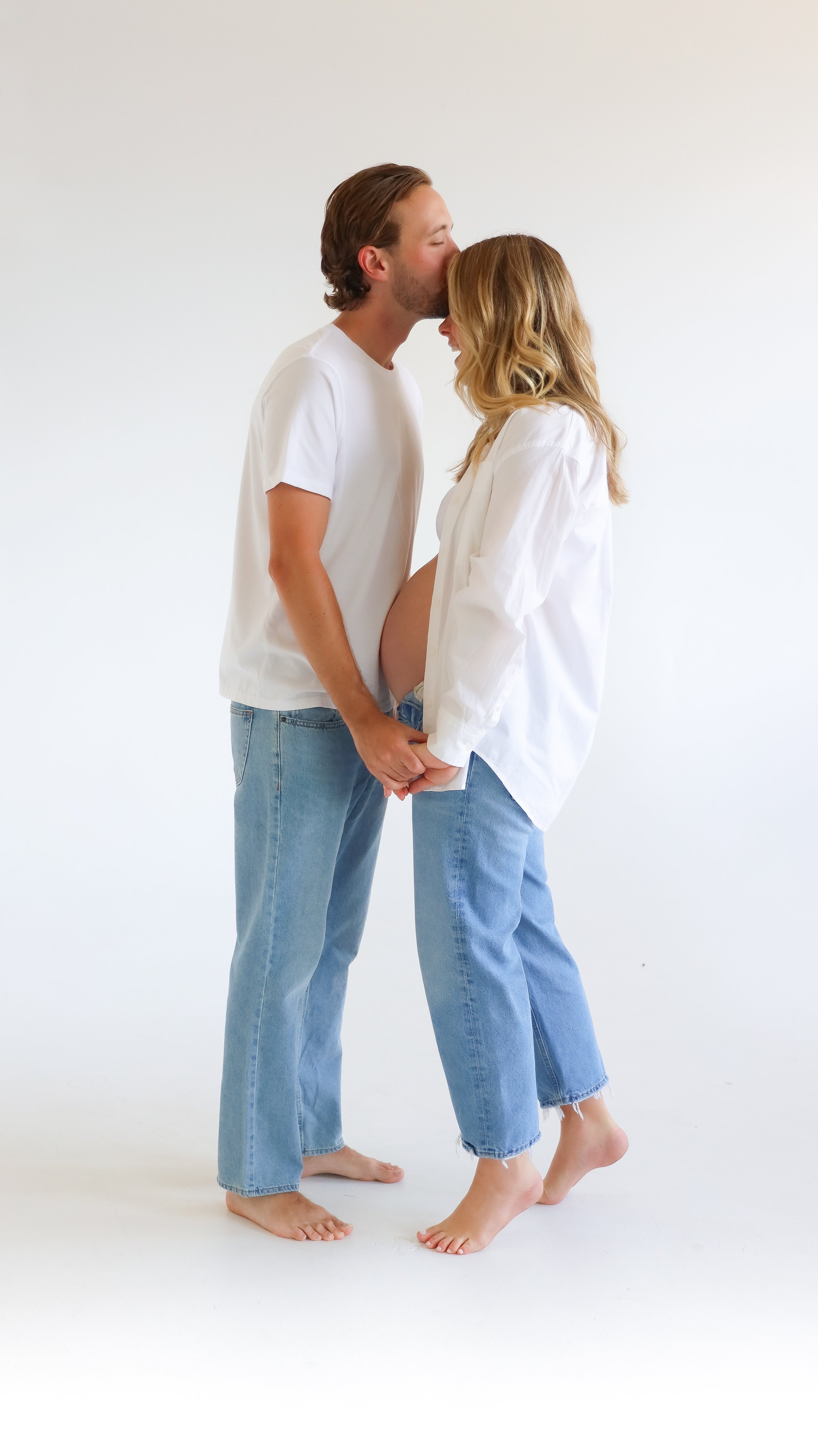 Dove Maternity Photography Session by Nicole Schmiedl at Realm in Denver, CO 