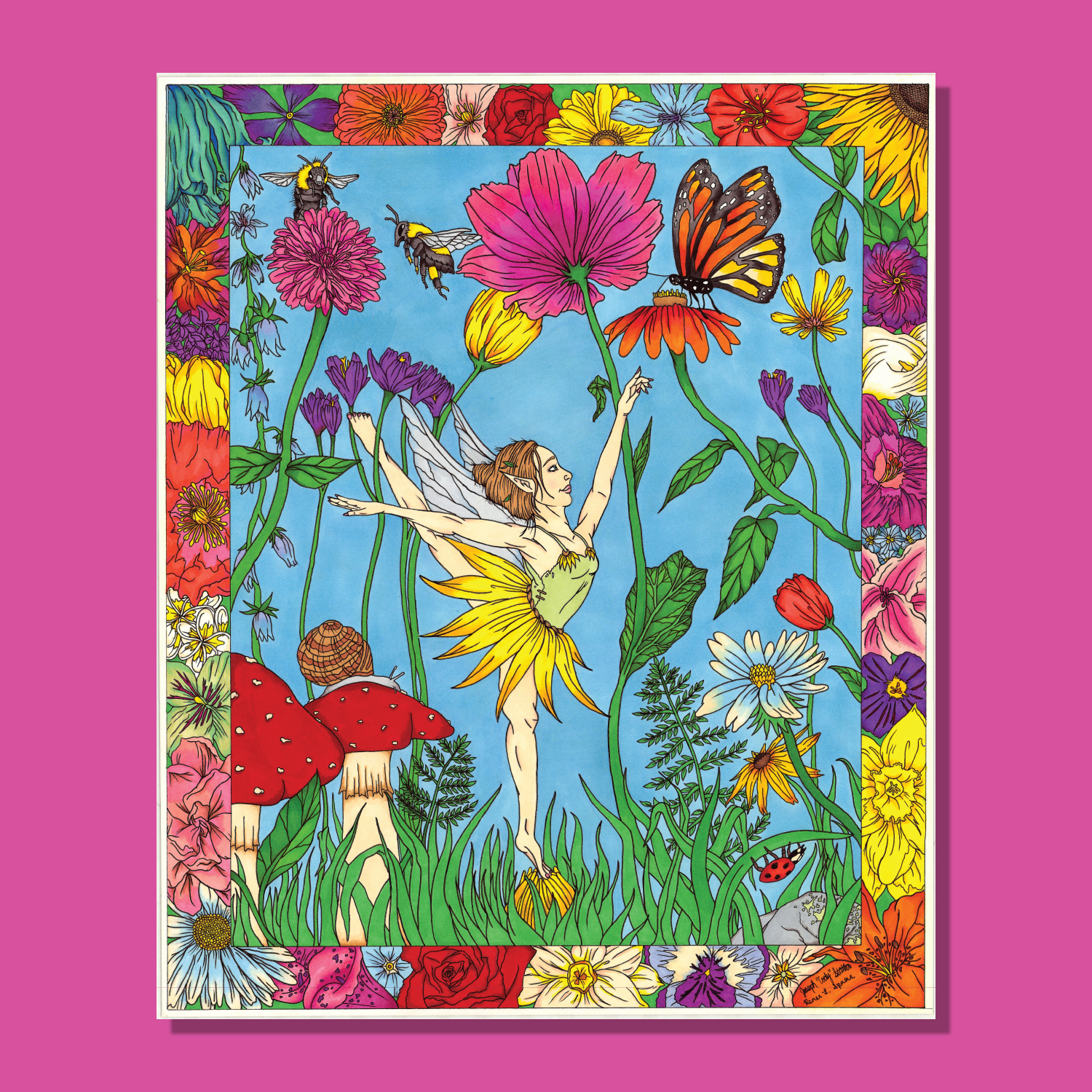 "Spring Awakening" -  8.5" x 11"  Print