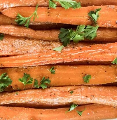 Roasted Crew Cut Carrots