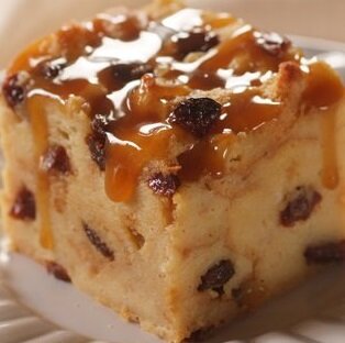 Pecan Bread Pudding with Bourbon Sauce