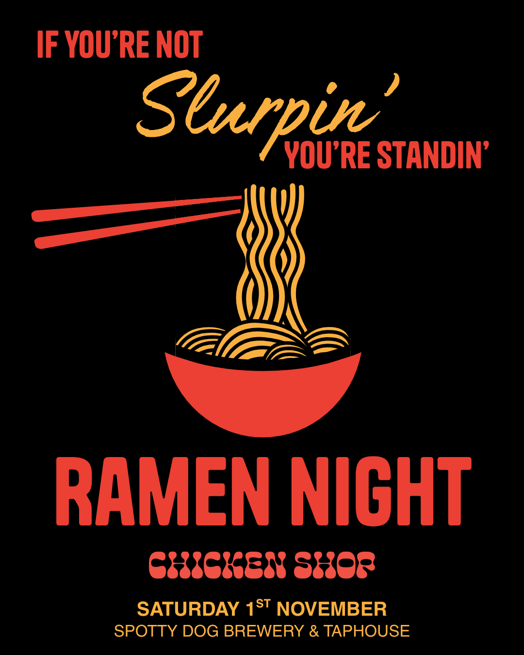 Chicken Shop Ramen Night