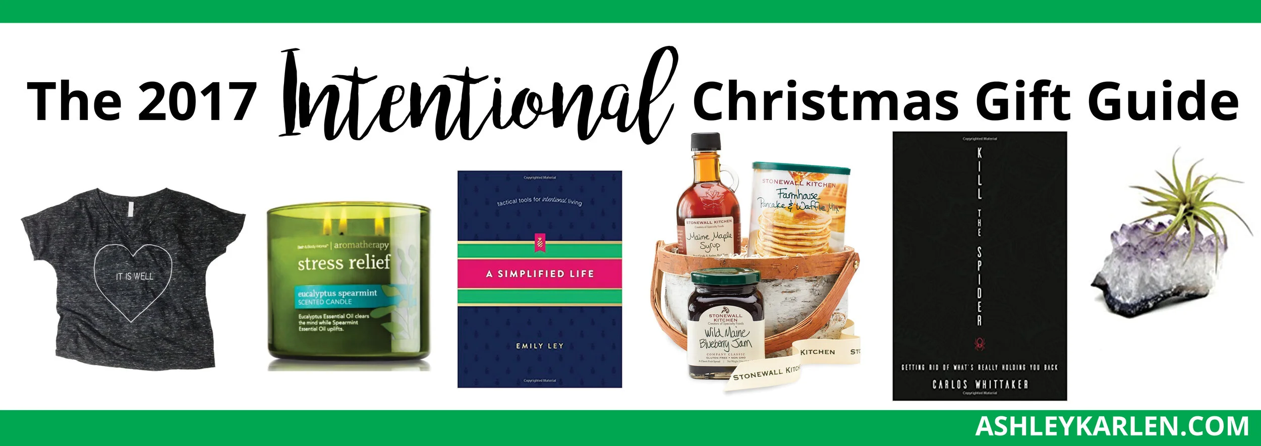The 2017 Intentional Christmas Gift Guide to Simplify Your Holidays
