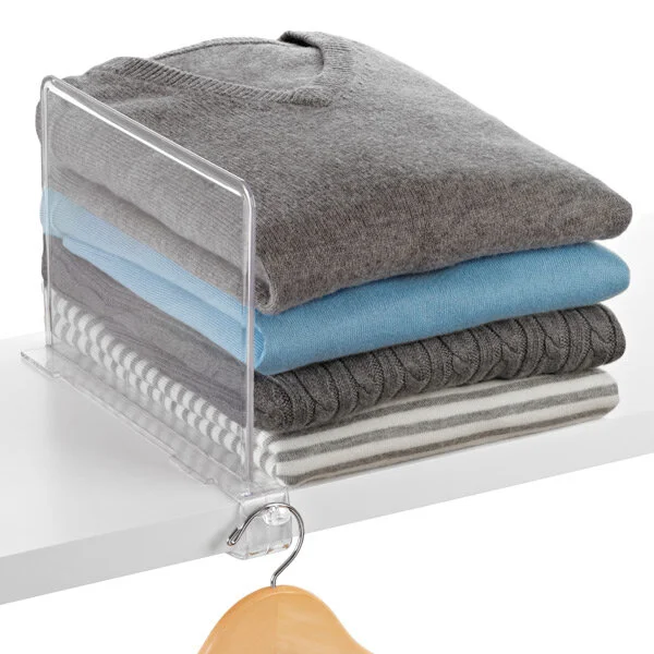 CLEAR SHELF DIVIDER