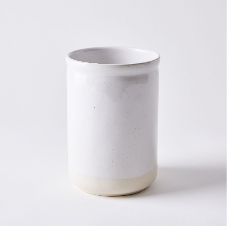 CERAMIC UTENSIL CROCK