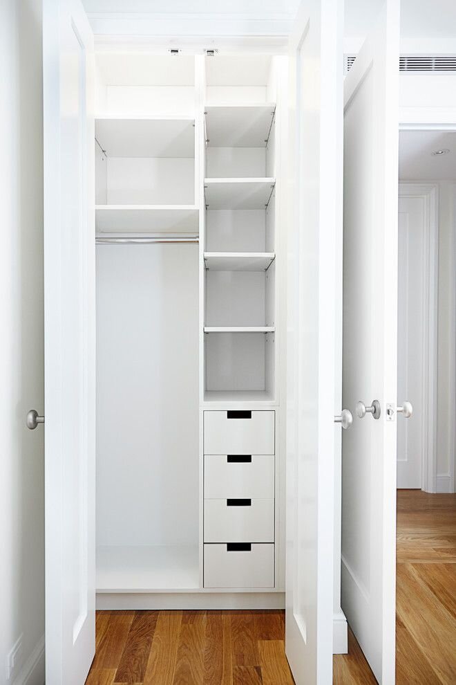 How to Organize a Tiny Closet — Simple. Organized. Chic.