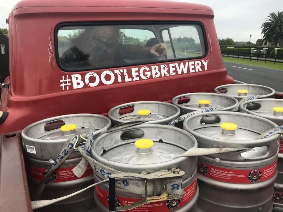 Bootleg Brewery Barrel Banner — Bootleg Brewery - Local Independent Brewery