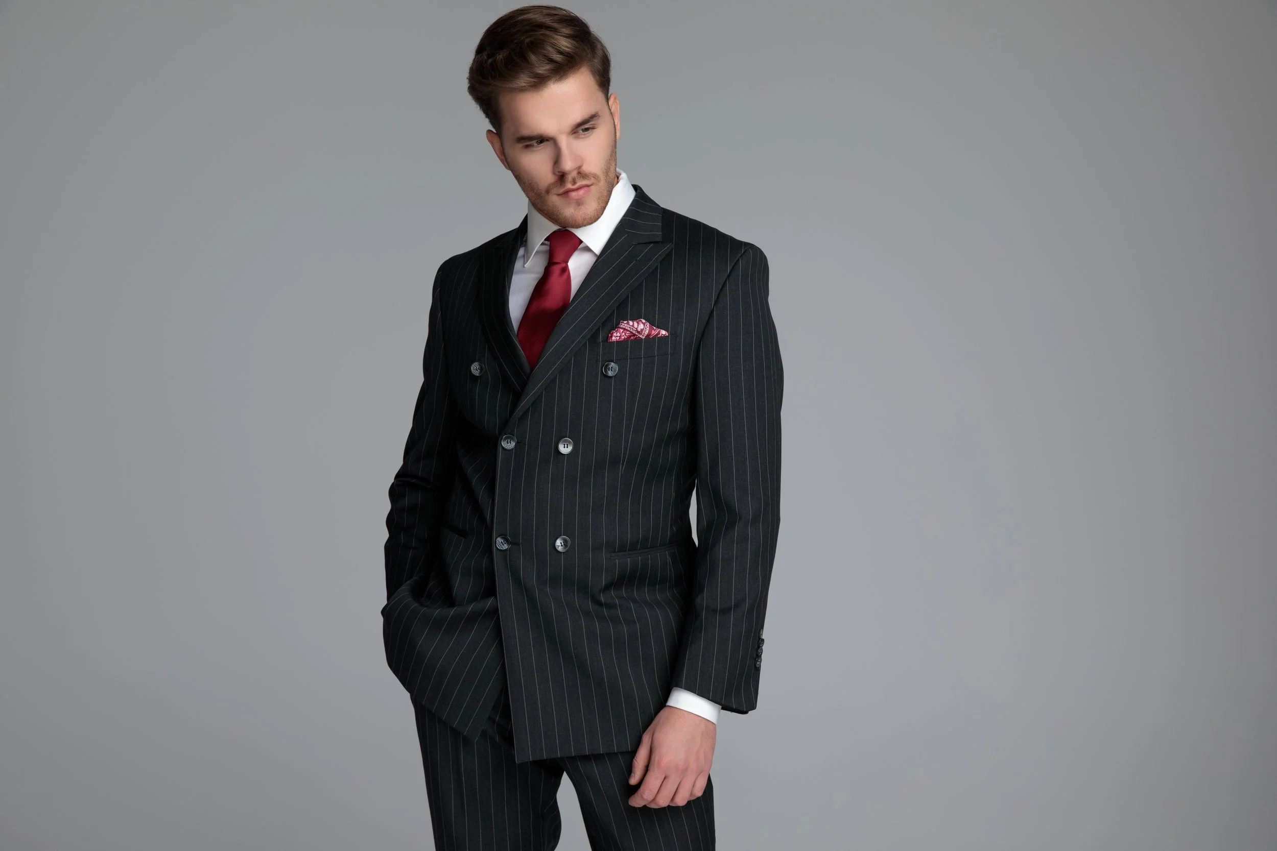 Where's my double - breasted suit? 