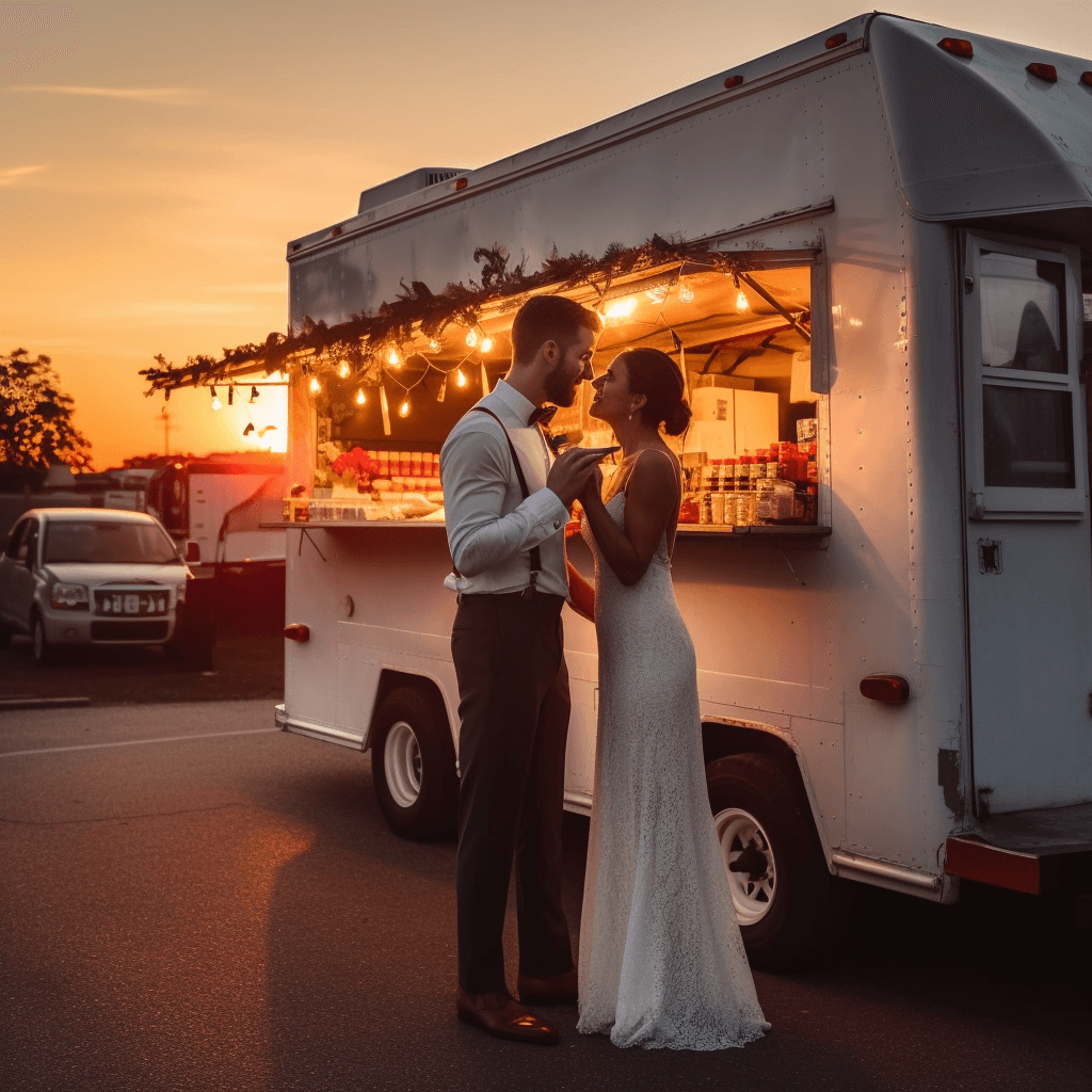 JADE_newlywed_couple_getting_food_from_a_food_truck_at_sunset_7759c958-84e4-48ad-9741-b57a5ab31959.png