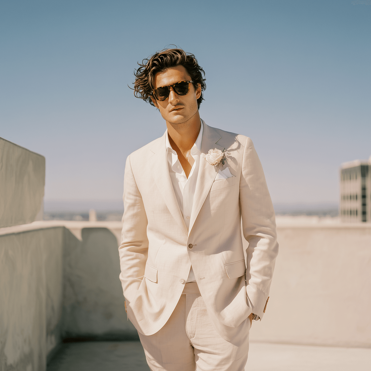 How to Pin a Boutonnière and How to Wear One