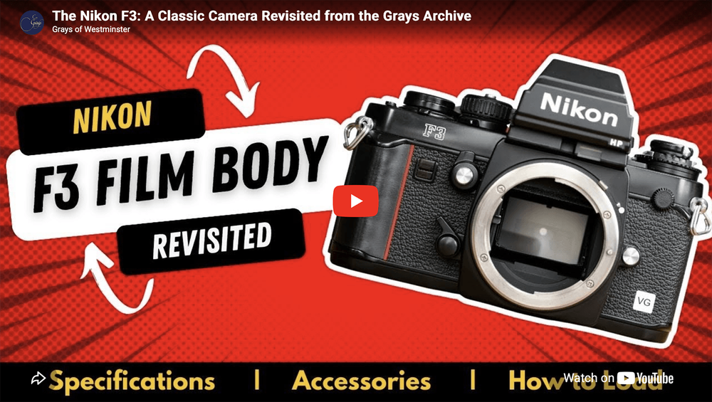 Nikon F3: The Best 35mm Film Camera Ever Made