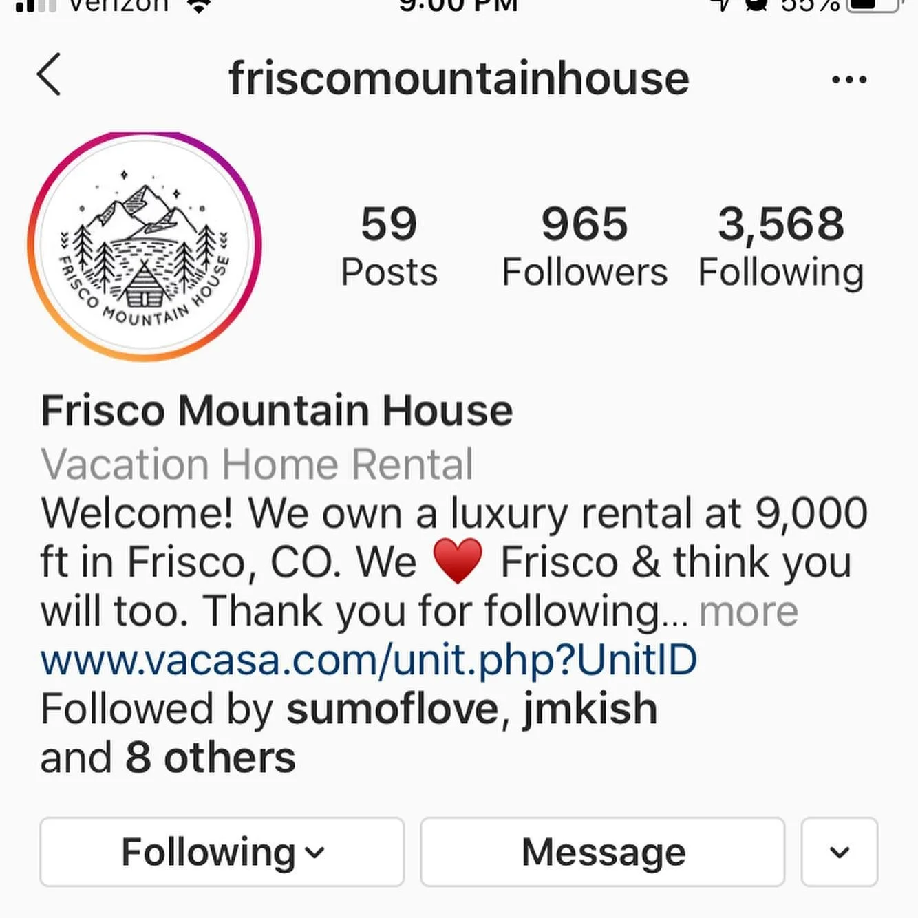 If anyone is looking to get away to do some hiking, skiing, or sight-seeing in Colorado, stay at Kelly&rsquo;s cousins #friscomountainhouse.  Book through AirB&amp;B!! You won&rsquo;t be disappointed!!!❤️