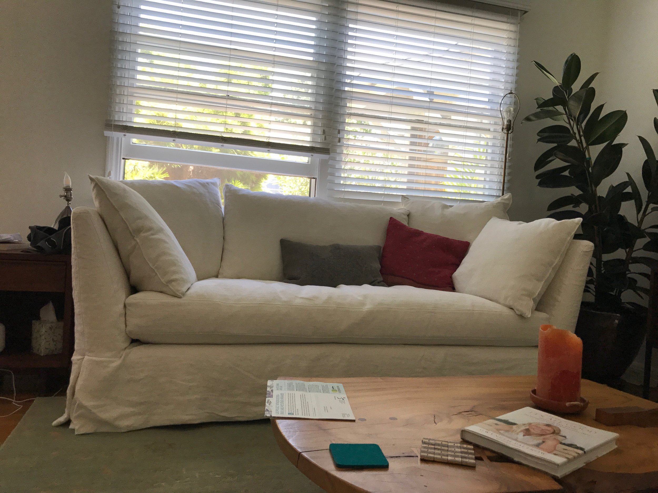 Seda Sofa 84" Cisco Home - frame damaged in move--needs to be addressed--I have a guy to ask