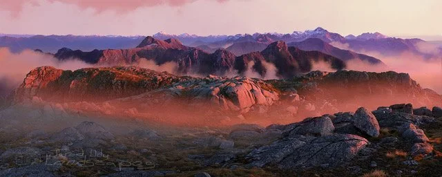 Buckland Peaks Last Light