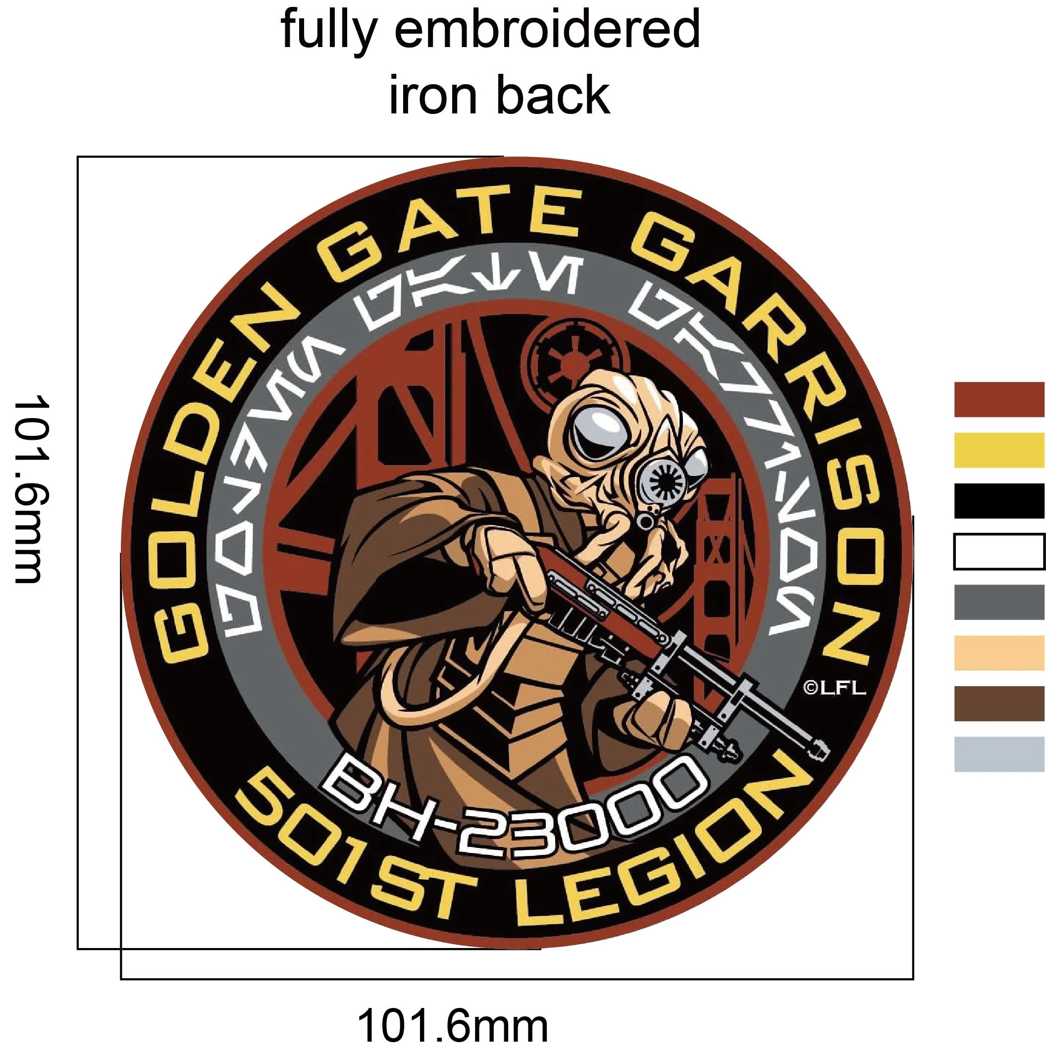 BH-23000 Memorial Patch