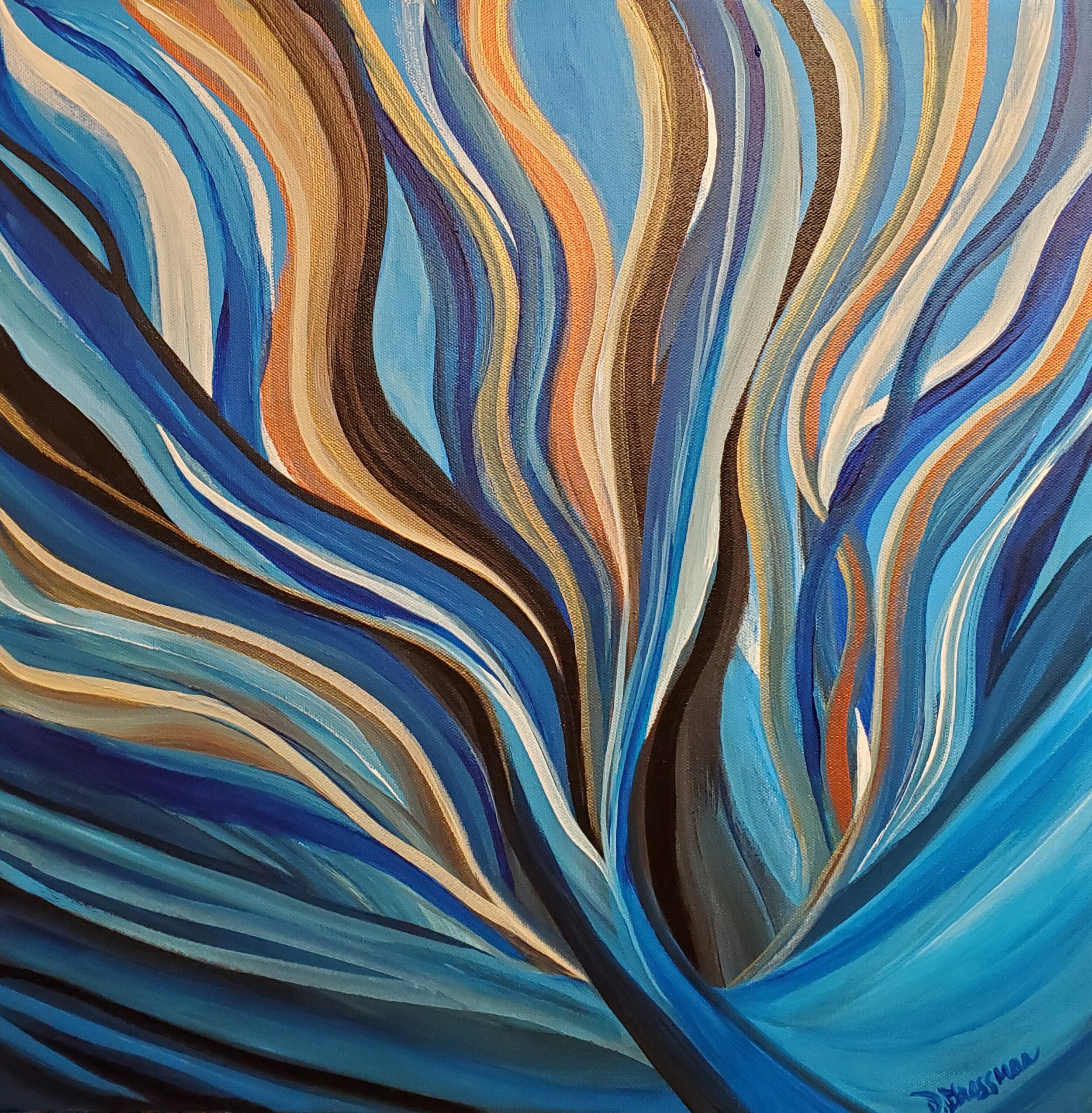 Ocean - 20 x 20 x 1.5 in. - $400.jpg