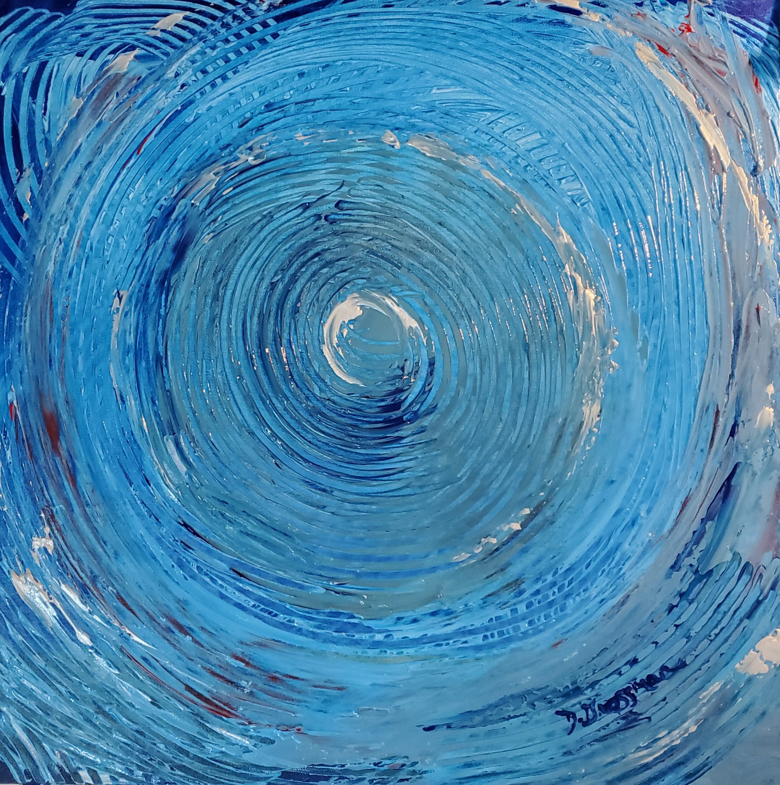 Mesmerize Me - 20 x 20 in. - Acrylic on Canvas - $400.jpg