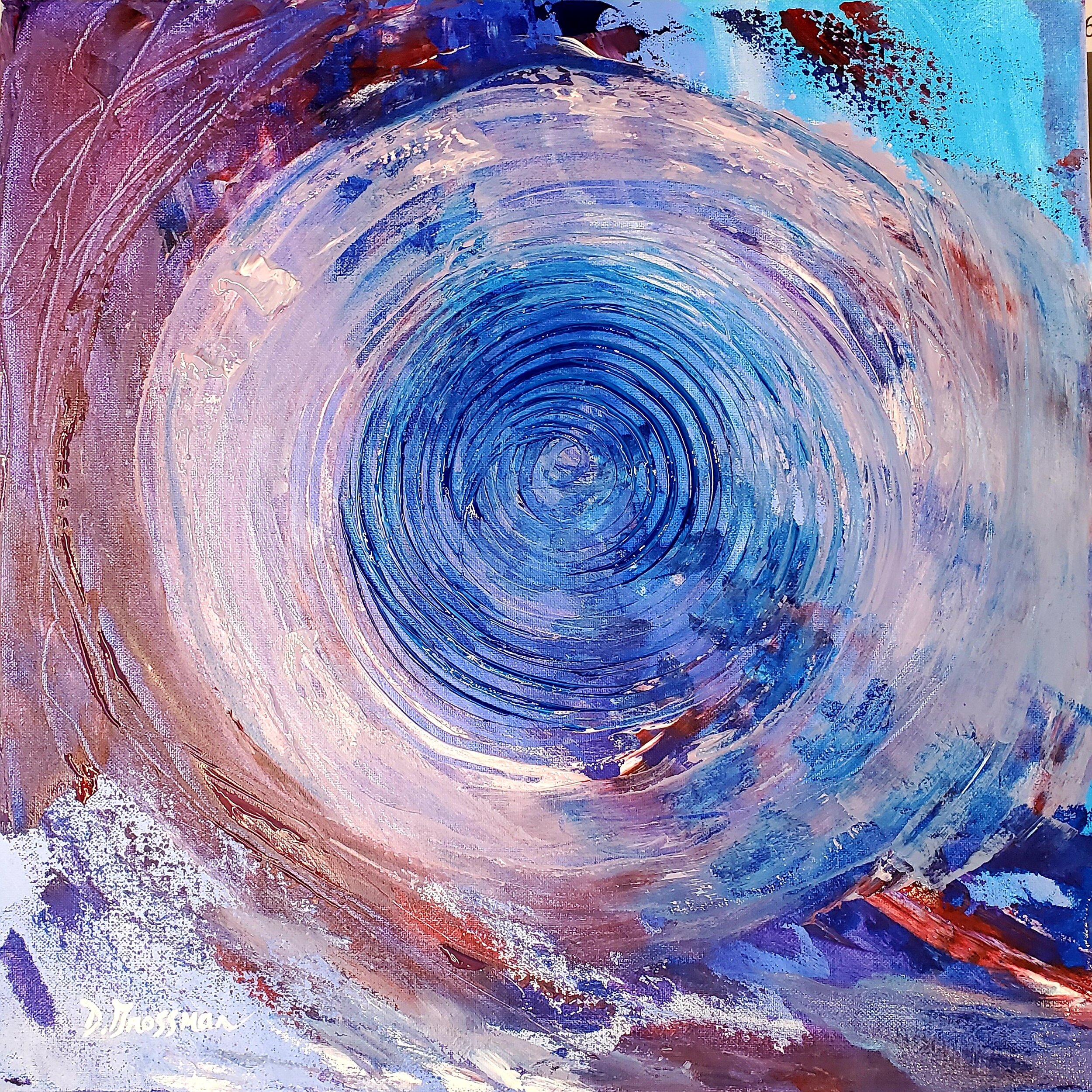Spinning - 20 x 20 in. - Acrylic on Canvas - $400.jpg