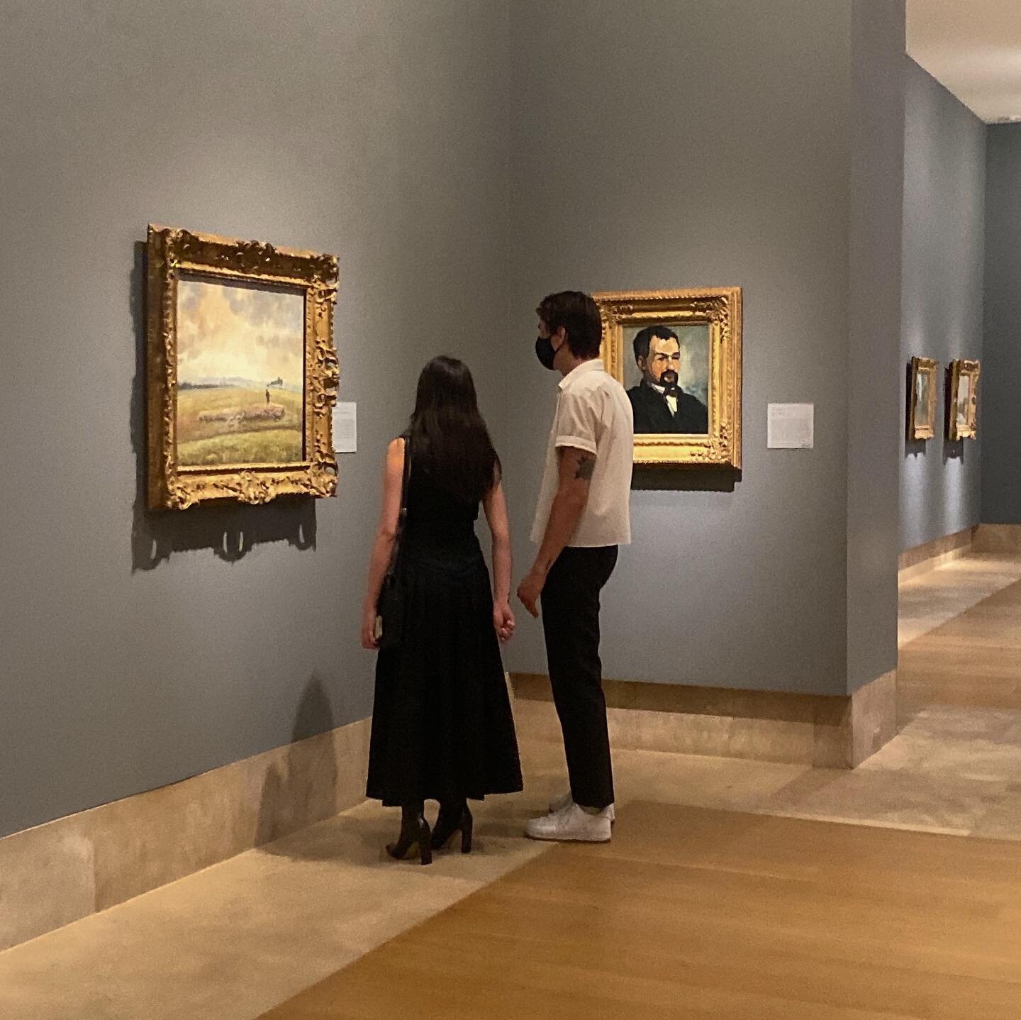 an ideal weekend spent with my favorite boys (degas and monet, i mean)