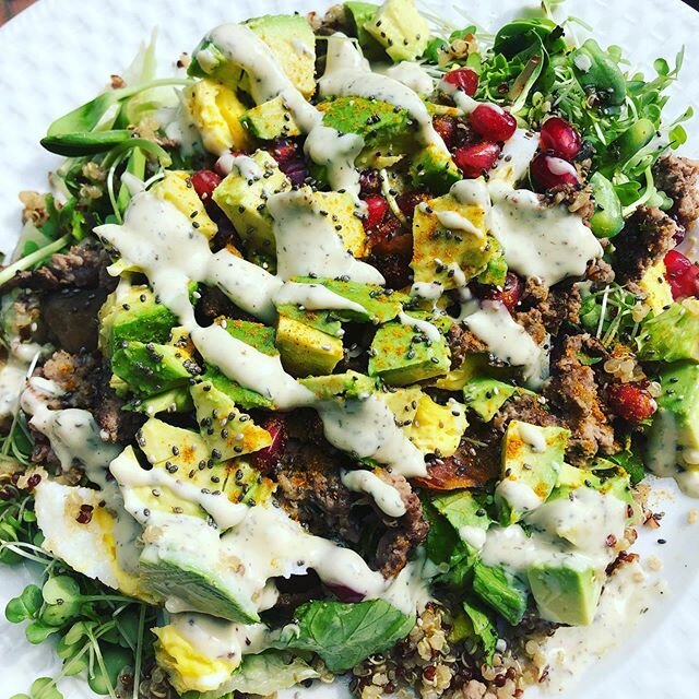 Now this is a SEXY SALAD🎉 🥗 Give me a salad that I can sink my teeth into! 🥗Give me a salad with TASTE, TEXTURE, and bursts of FLAVOR!!! __
Don&rsquo;t have me over here hungry because that won&rsquo;t work for me! 😂😂😂See my Sexy Salad Recipe d