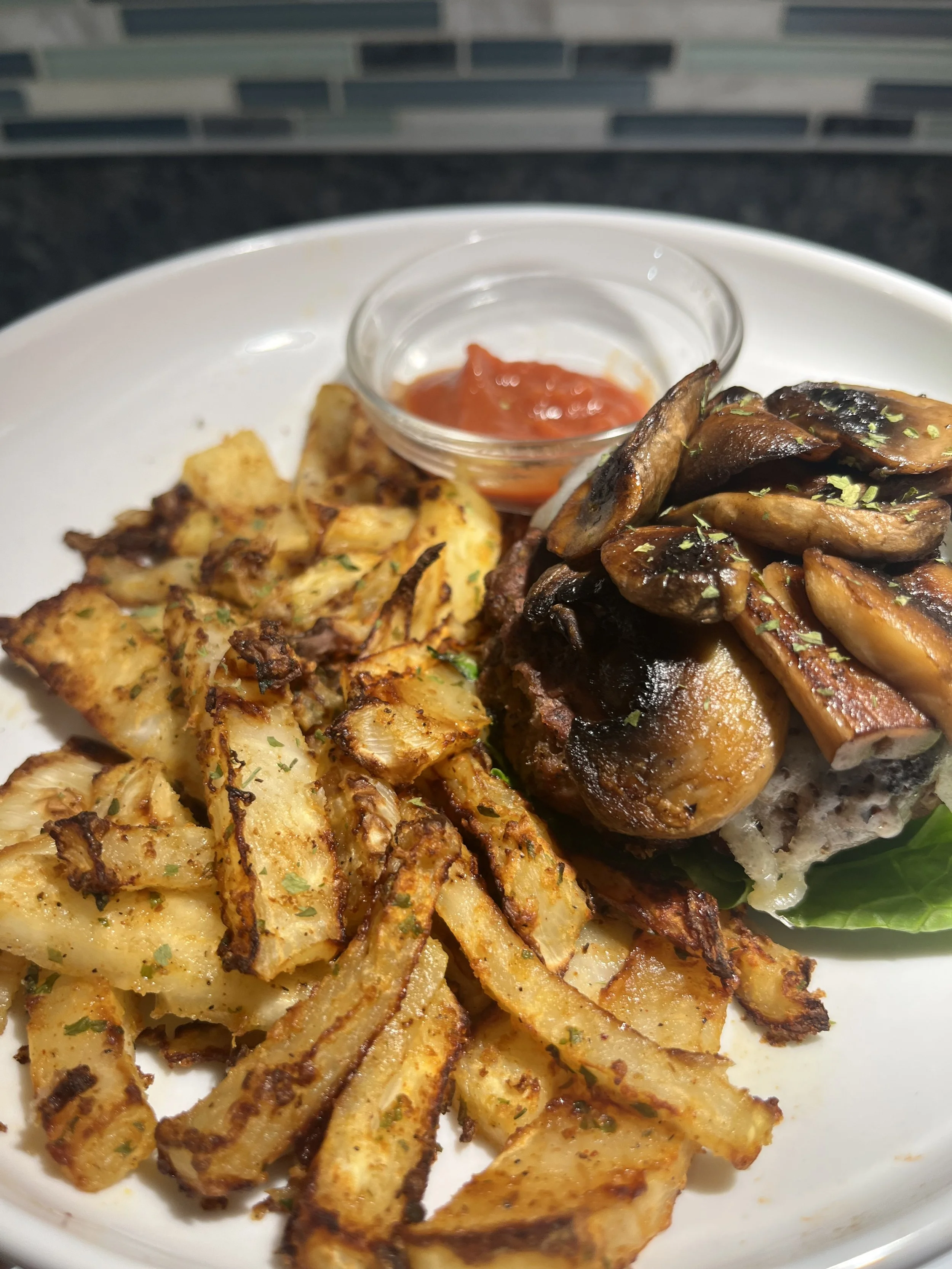 Easy Turnip Fries {Air Fried}