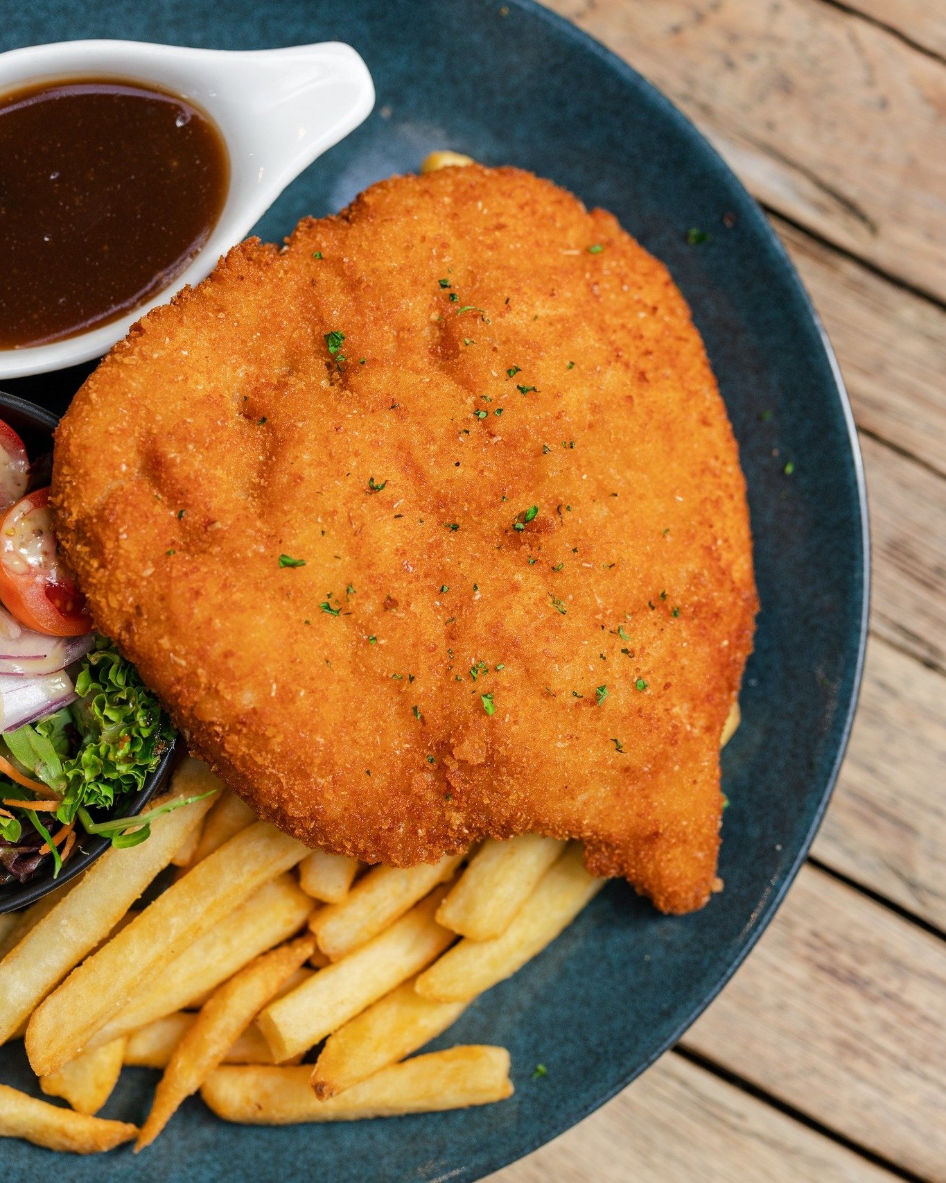 This is your sign to cancel dinner plans and come get a schnitty 👀

Schnitzels from just $14.50 EVERY Tuesday! Book now via the link in our bio.