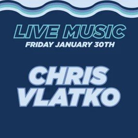 🔥 Live Music this Friday! 🔥

Chris Vlatko on the acoustics from 7PM.