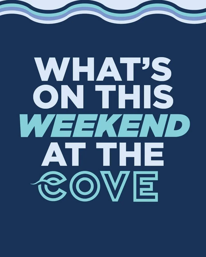 Weekend tunes sorted 🎵

Friday | Joe Amputch
Sunday | Chris Vlatko

See you at The Cove 🌊