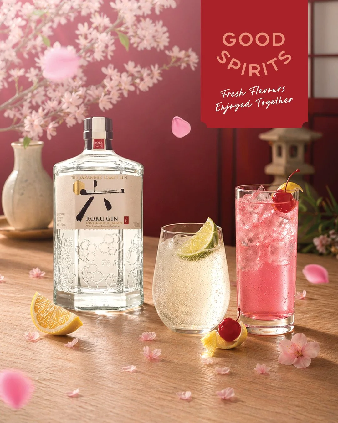We&rsquo;ve already picked your next favourites 😉

Our Cocktails of the Month are the Gin Fizz &amp; Cherry Blossom Collins | Both just $15