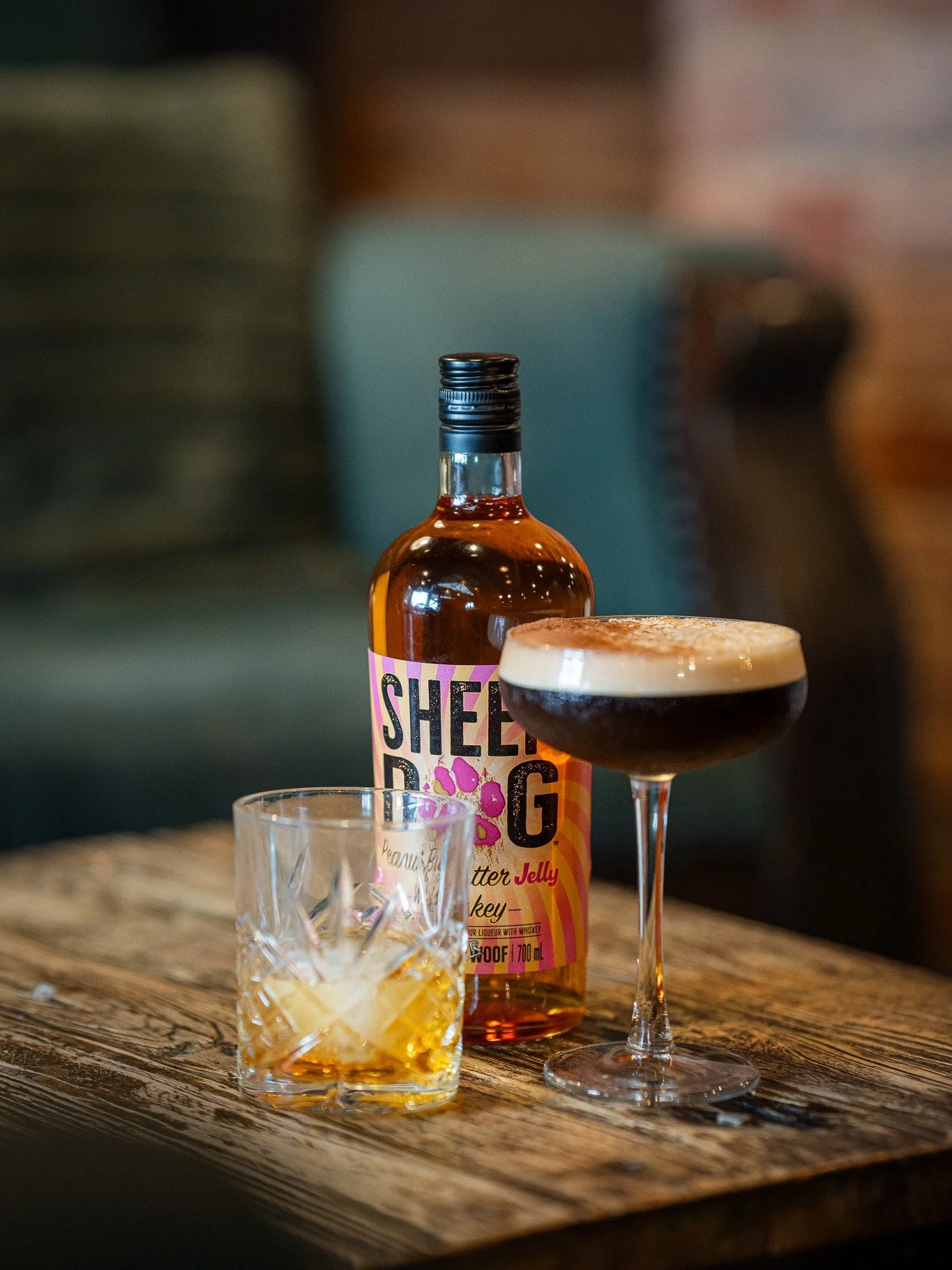 Your new obsession just landed 🥜🍸

Our Cocktail of the Month is the PB&amp;J Espresso Martini | $18

Or just grab a Sheep Dog PB&amp;J Whiskey over ice | $10