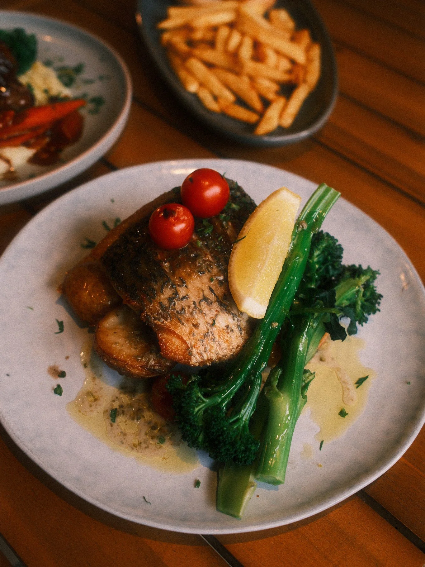 Mouthwatering Barramundi.