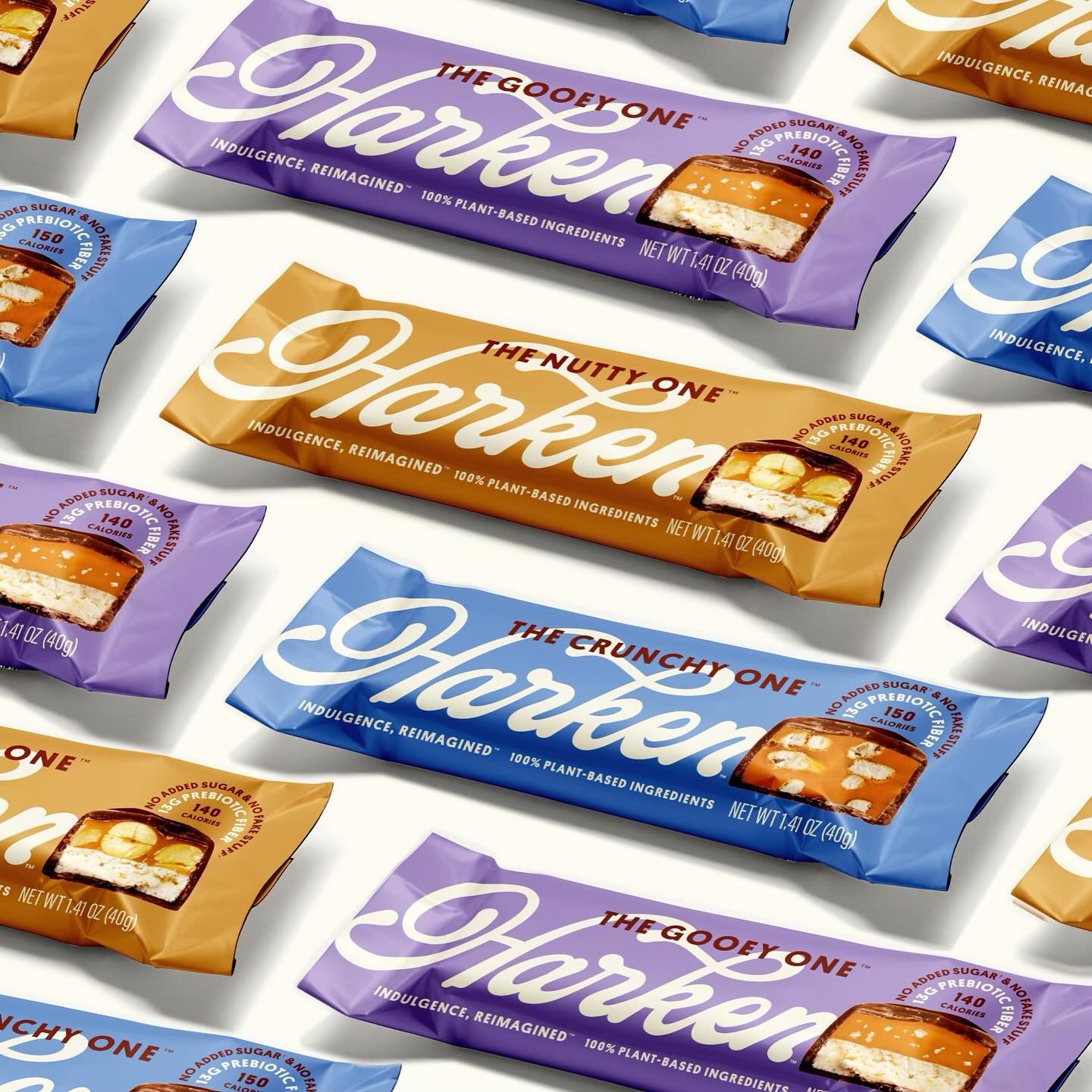 For the past two years we've worked closely with Harken, both on naming and branding, to create an instantly nostalgic identity for their modern take on the candies we love. Actually delicious, with nutritional claims to be proud of, you can finally 