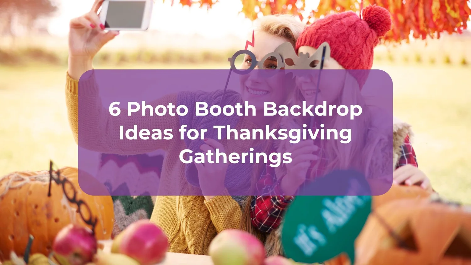 thanksgiving photo backdrop ideas