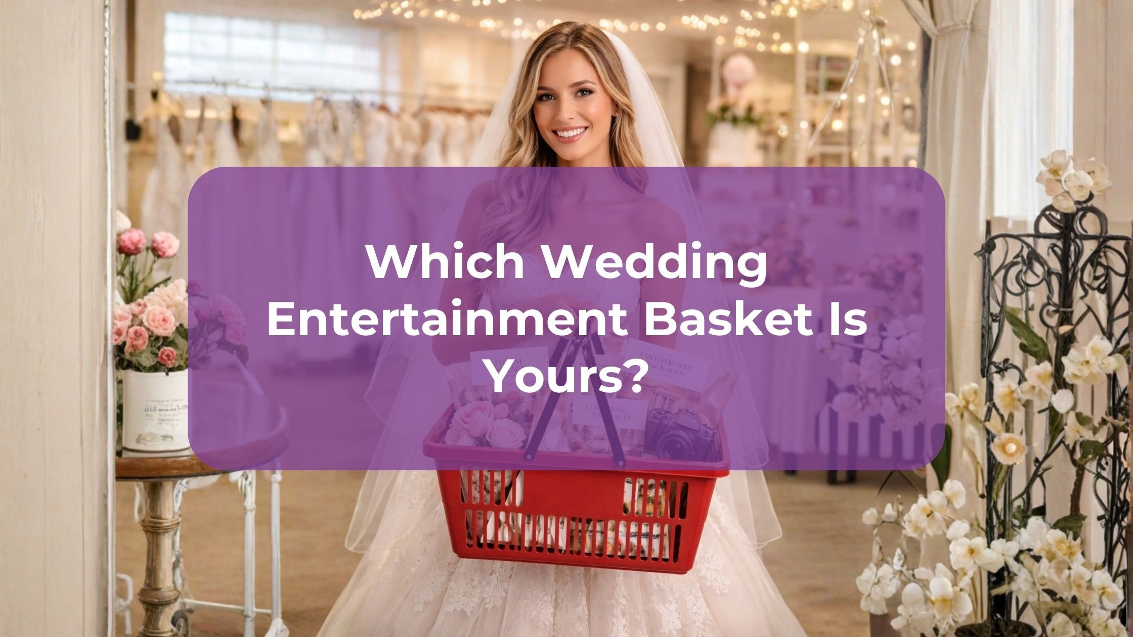 Which Wedding Entertainment Basket Is Yours?