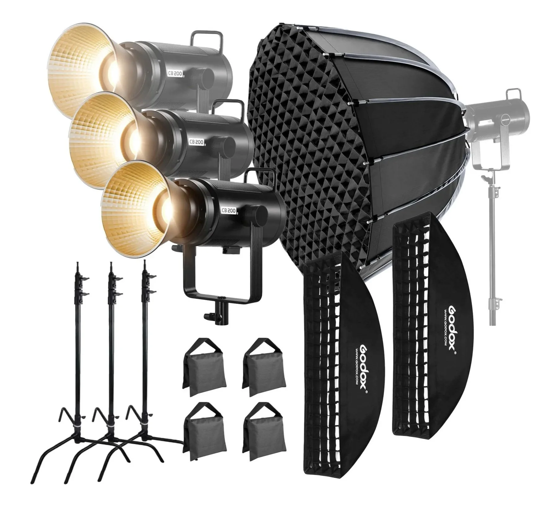 pro studio lighting kit