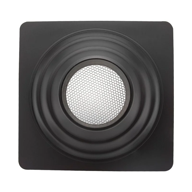 snoot spot light modifier with grid