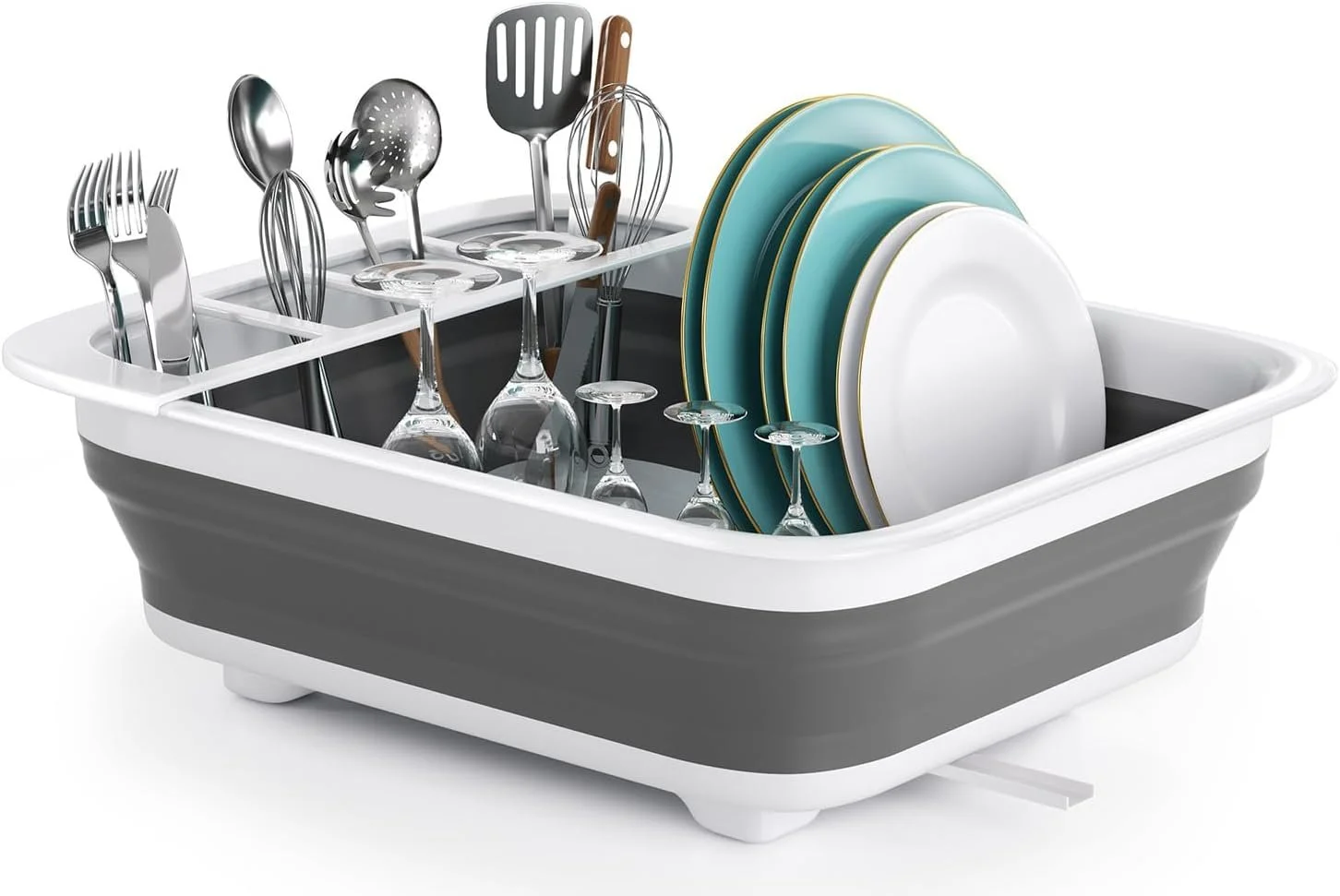 DRYING RACK
Collapsible dish drying rack that goes right along side my collapsible sink. 